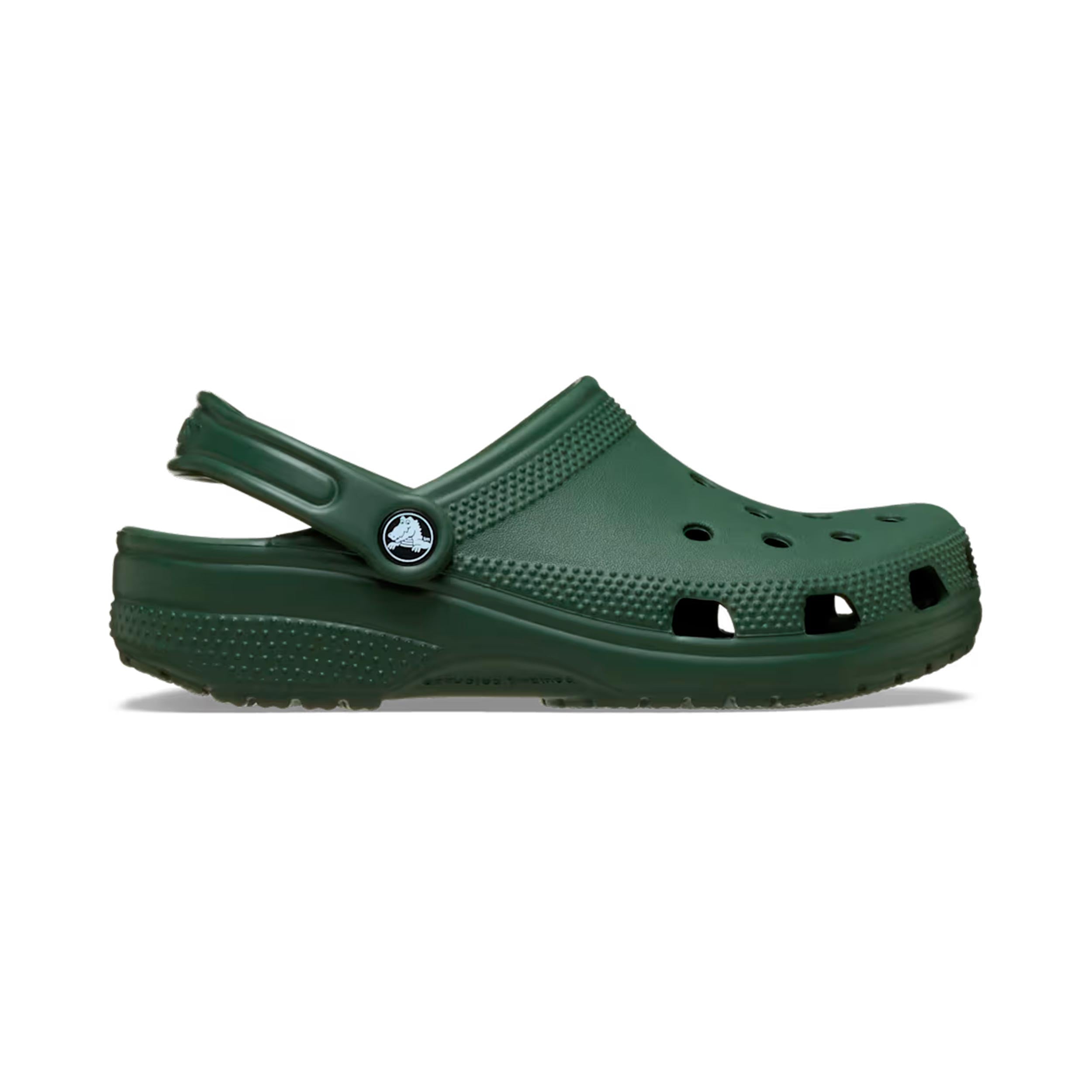 Crocs Classic Clog Badtofflor Barn - mörkgrön
