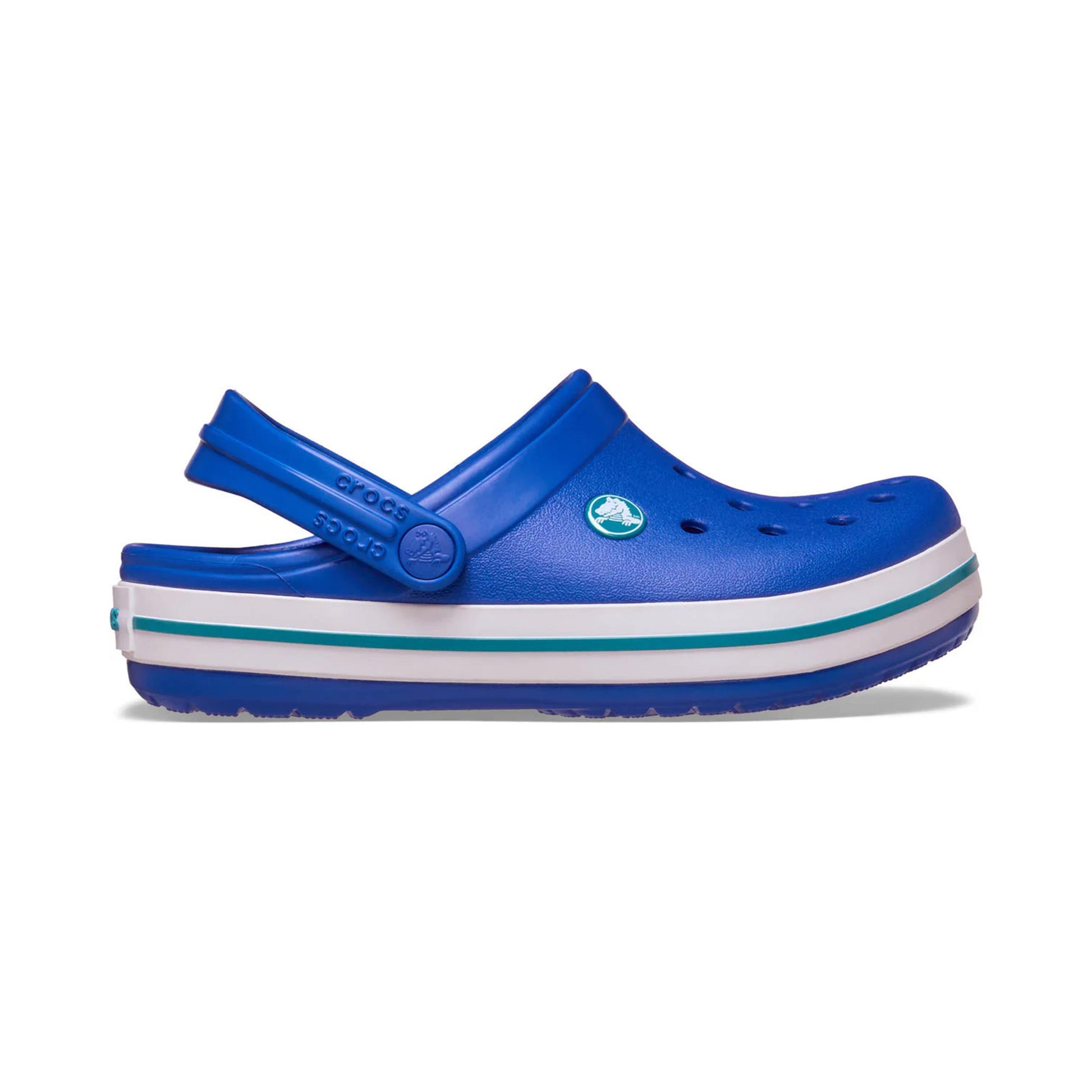 Crocs Crocband Clog Badtofflor Barn - blå, vit