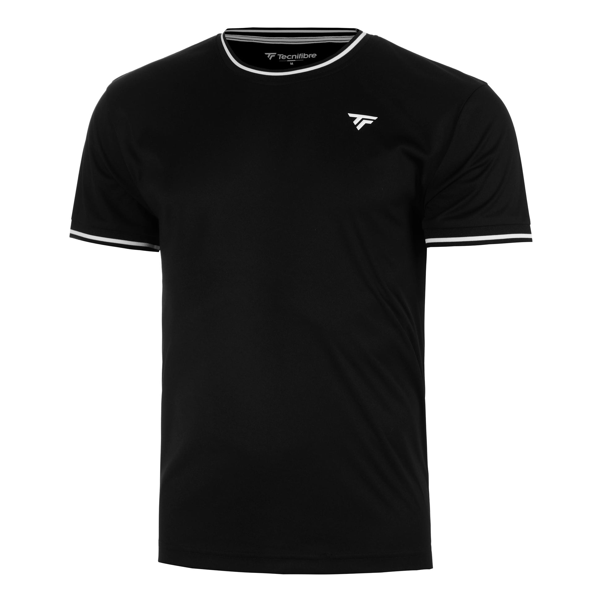 Tecnifibre Tech Tee T-shirt Herrar - svart, vit