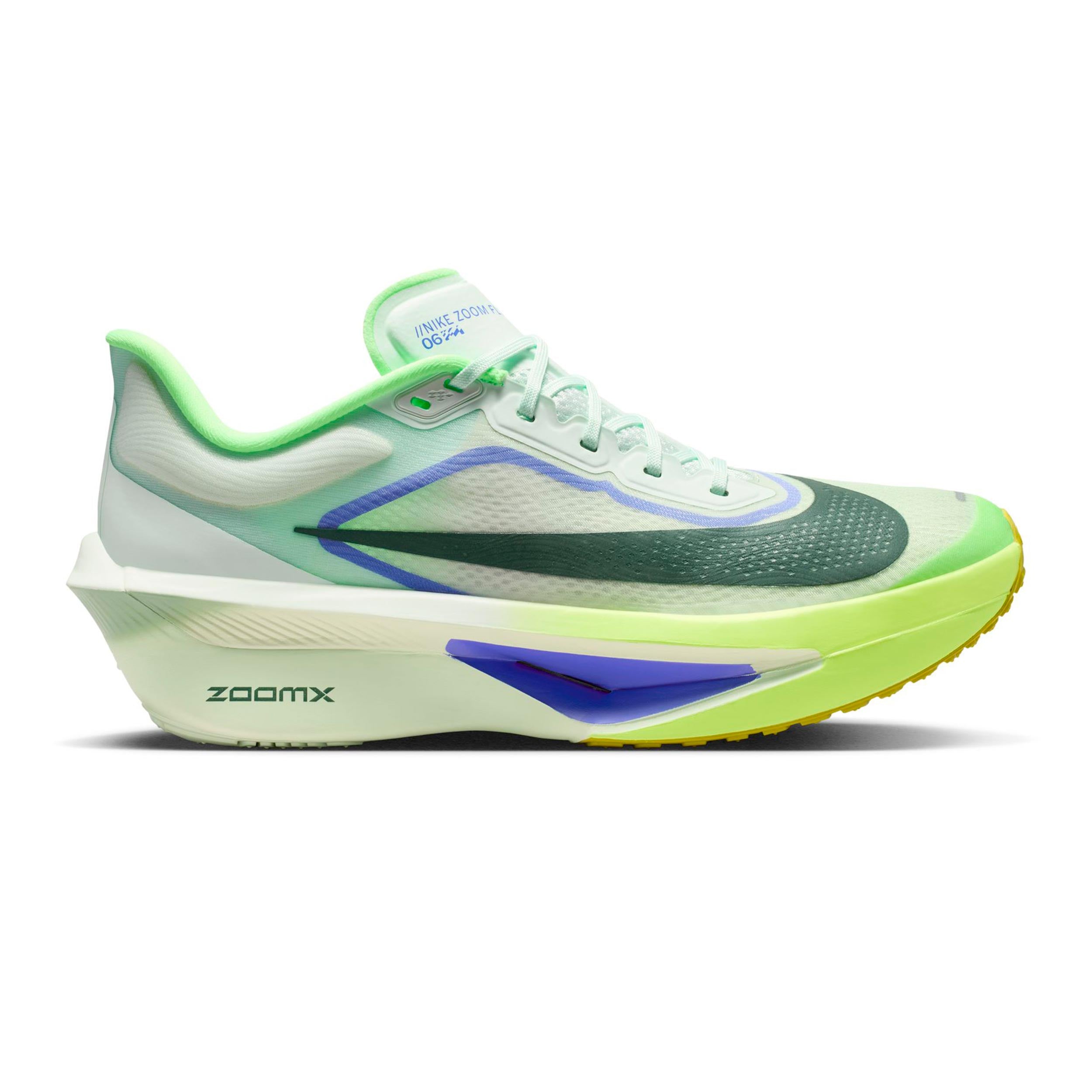 Nike Zoom Fly 6 Tävlingssko Herrar - neongrön, svart