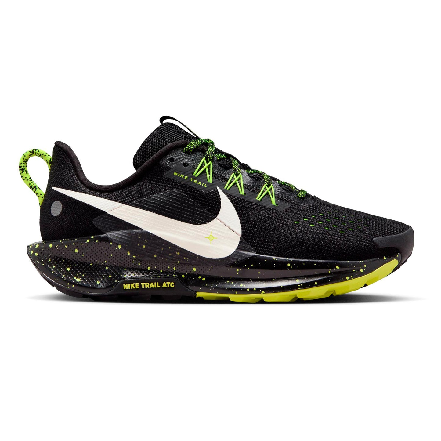 Nike Pegasus Trail 5 Terrängsko Damer - svart, neongul