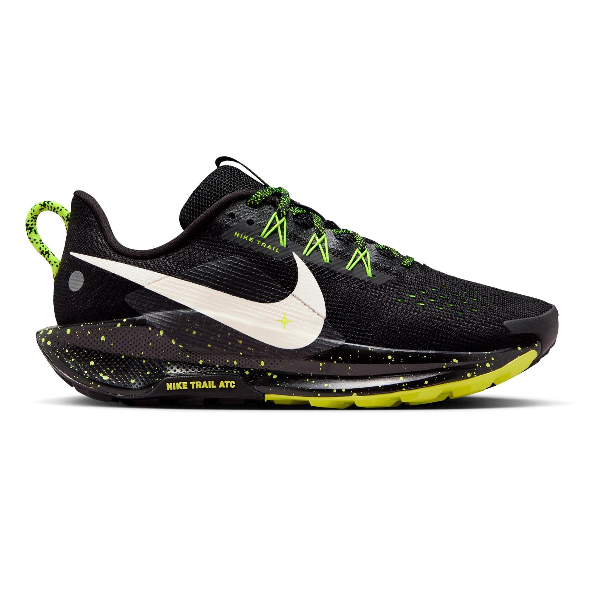 Nike Pegasus Trail 5 Terrängsko Damer - svart, neongul