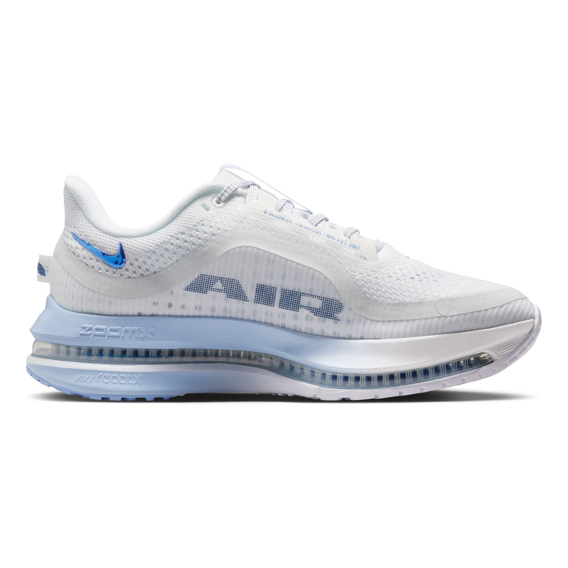 Nike Pegasus Premium Neutralsko Damer - vit, ljusblå