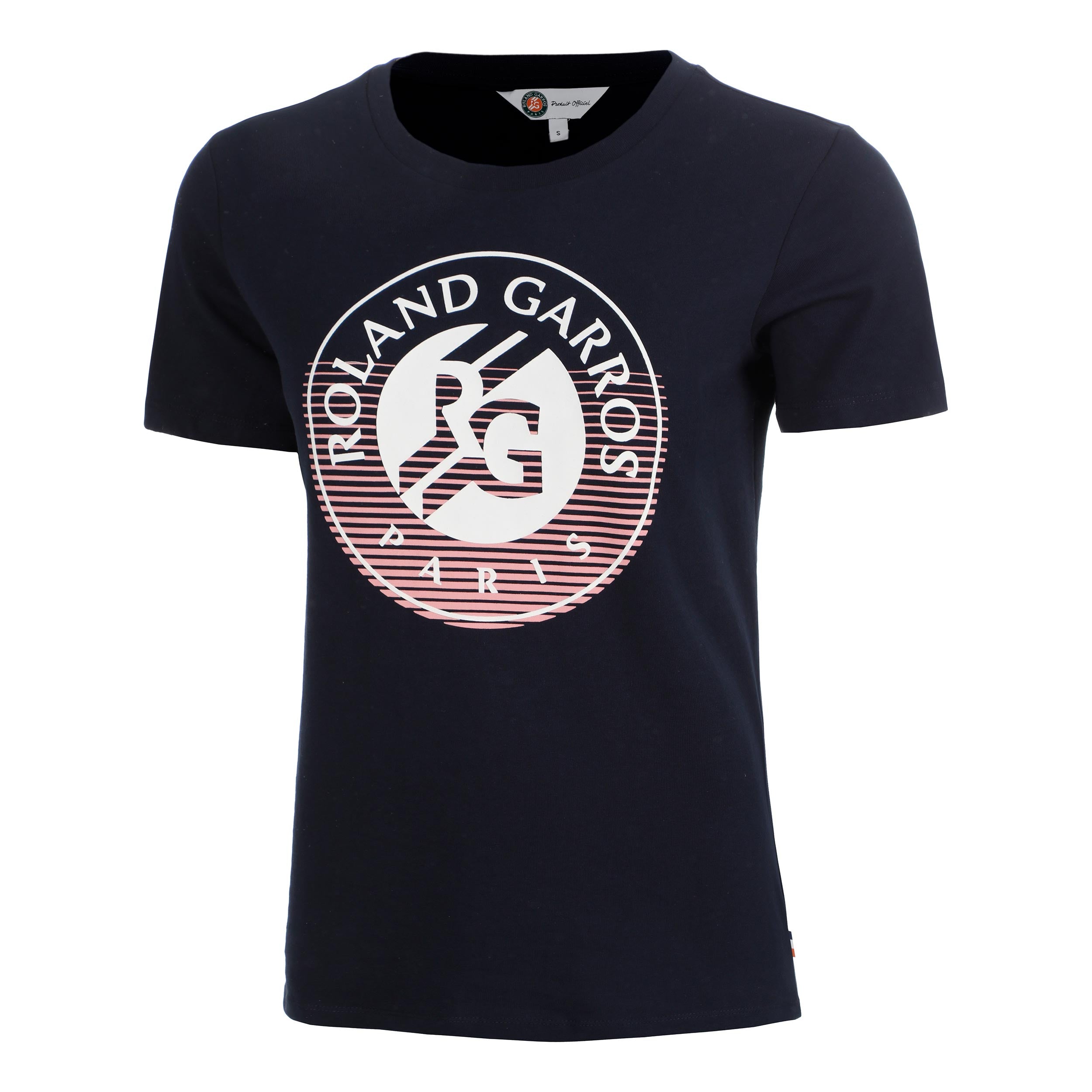Roland Garros Big Logo T-shirt Damer - mörkblå