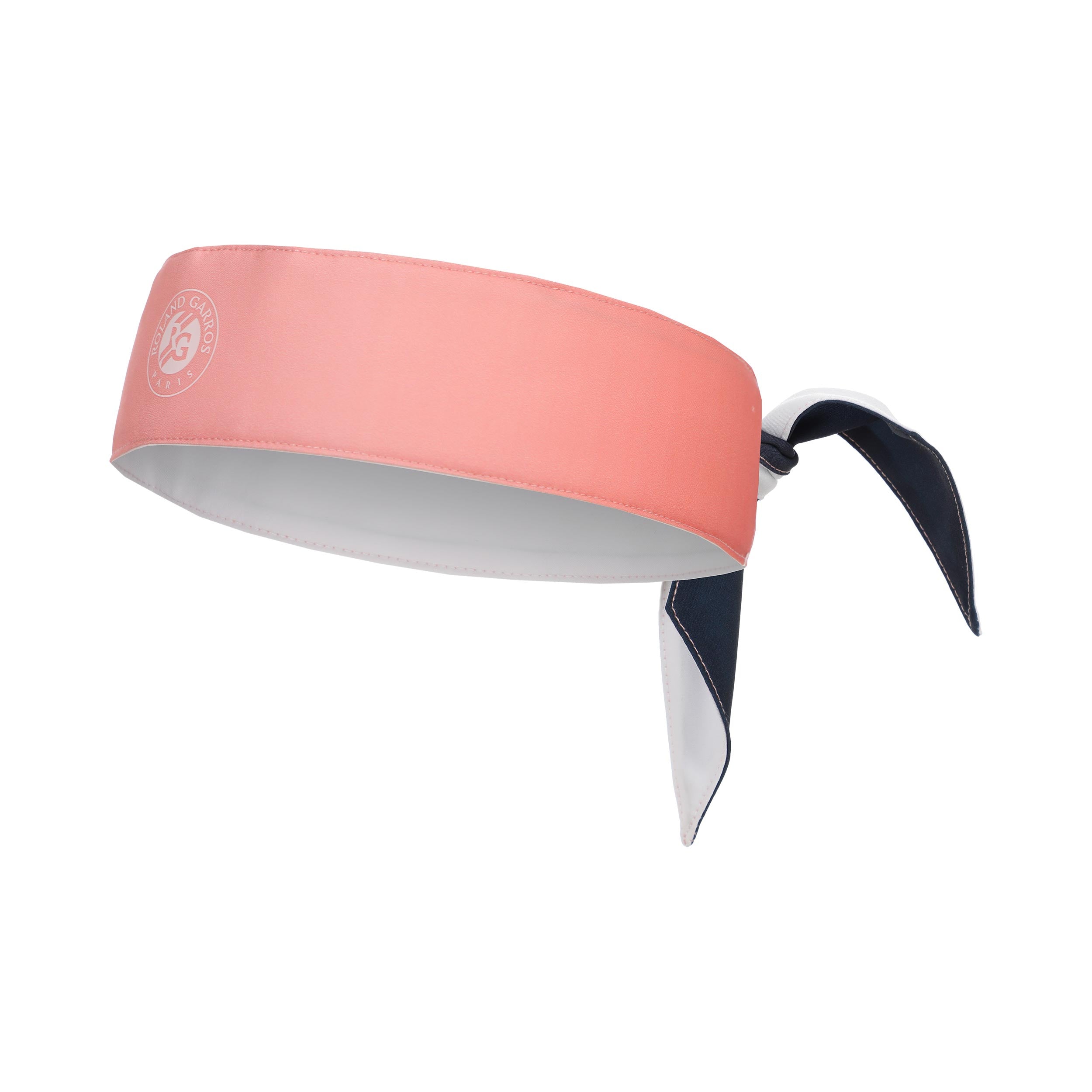 Roland Garros Performance Bandana Damer - vit, rosa