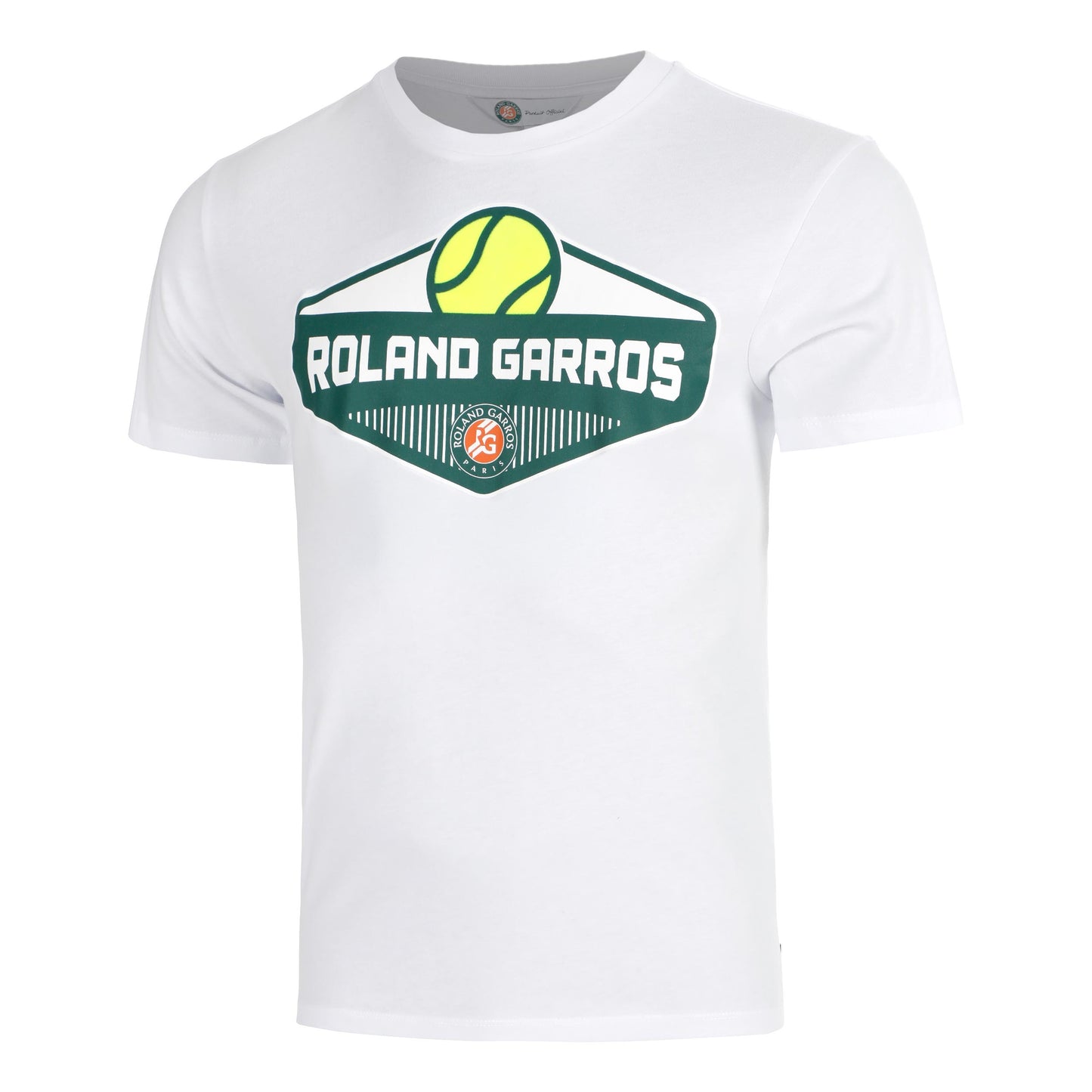 Roland Garros Graphic T-shirt Herrar - vit
