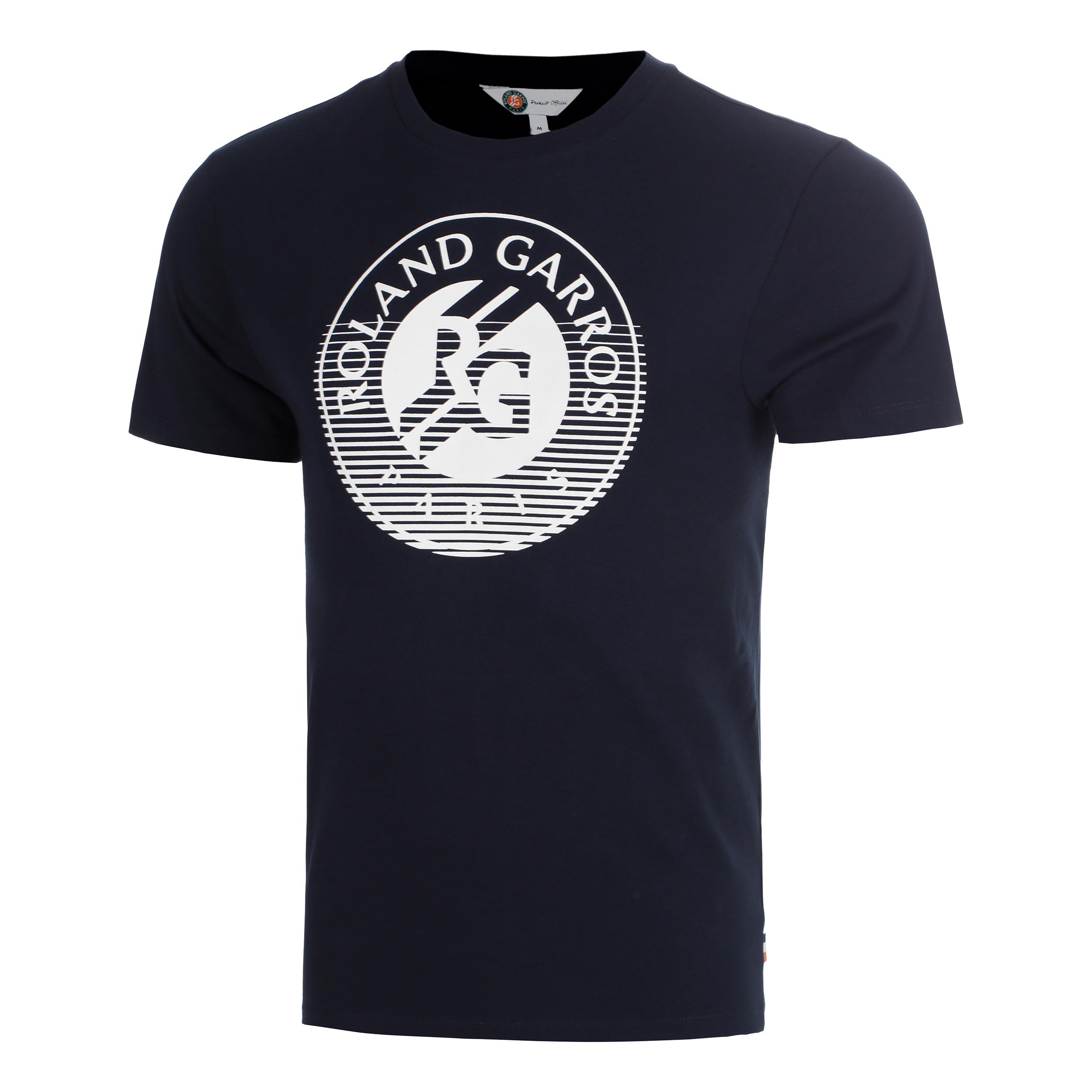 Roland Garros Big Logo T-shirt Herrar - mörkblå