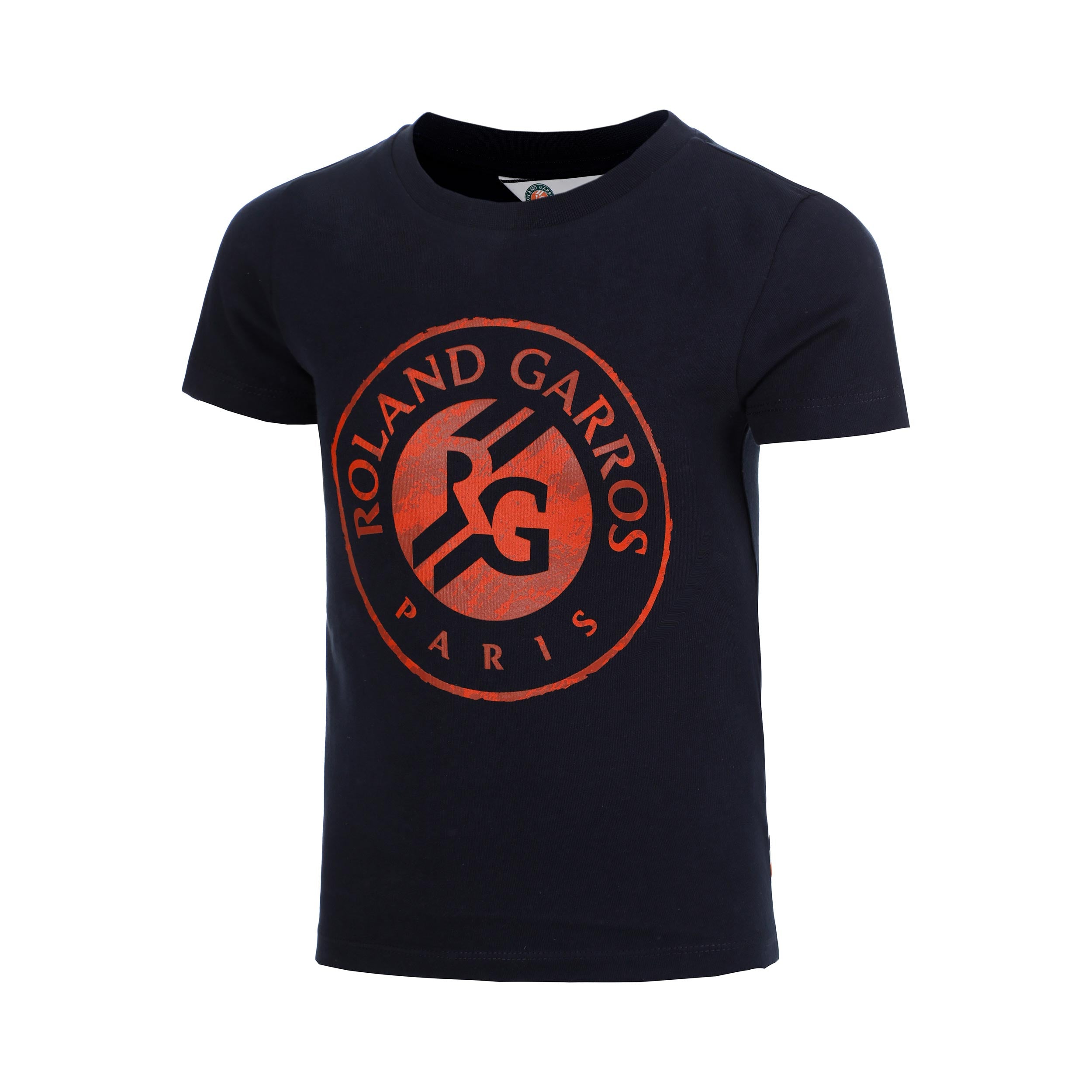Roland Garros Big Logo T-shirt Barn - mörkblå