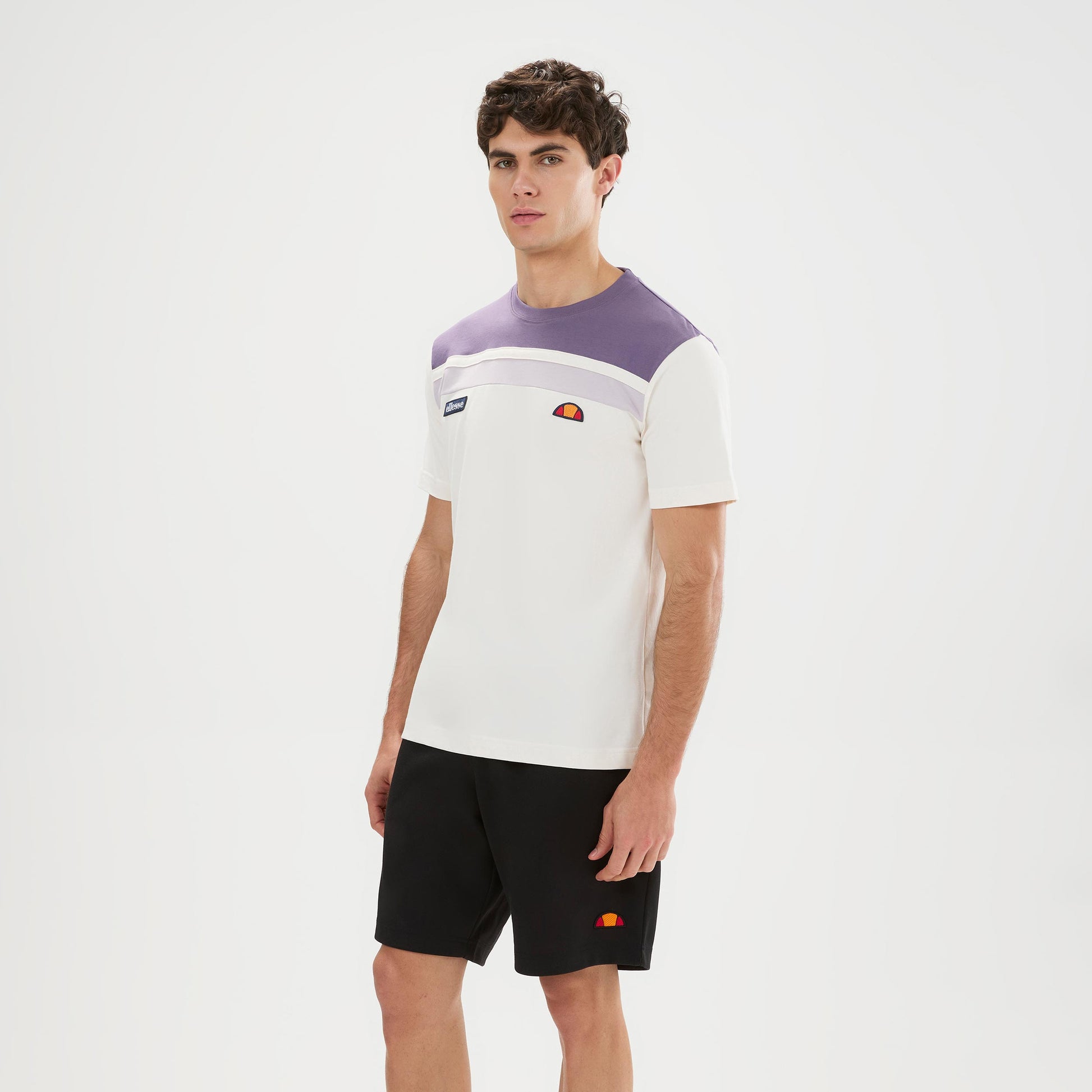 Ellesse Vignola T-shirt Herrar - creme, syrén