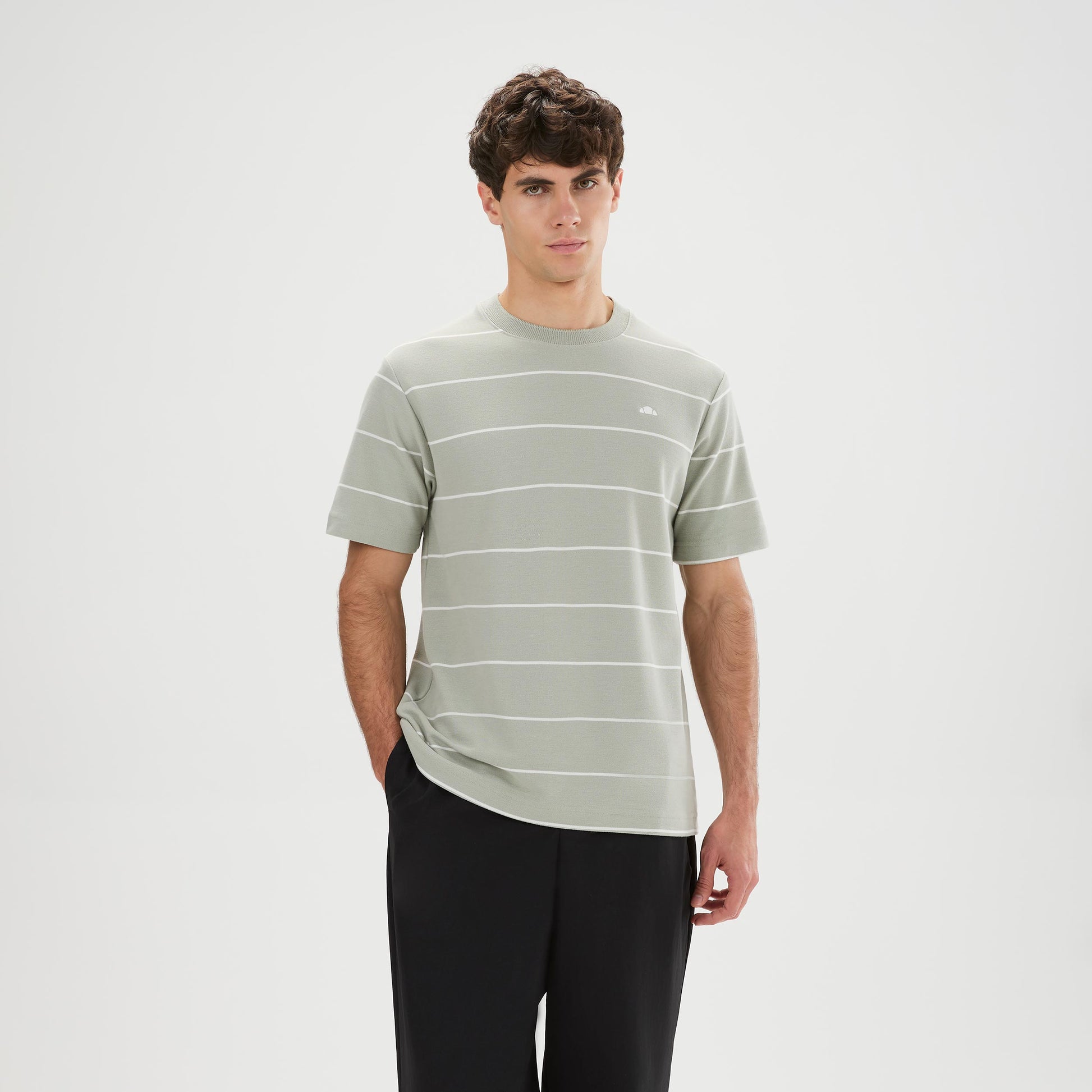 Ellesse Verri T-shirt Herrar - grå, creme