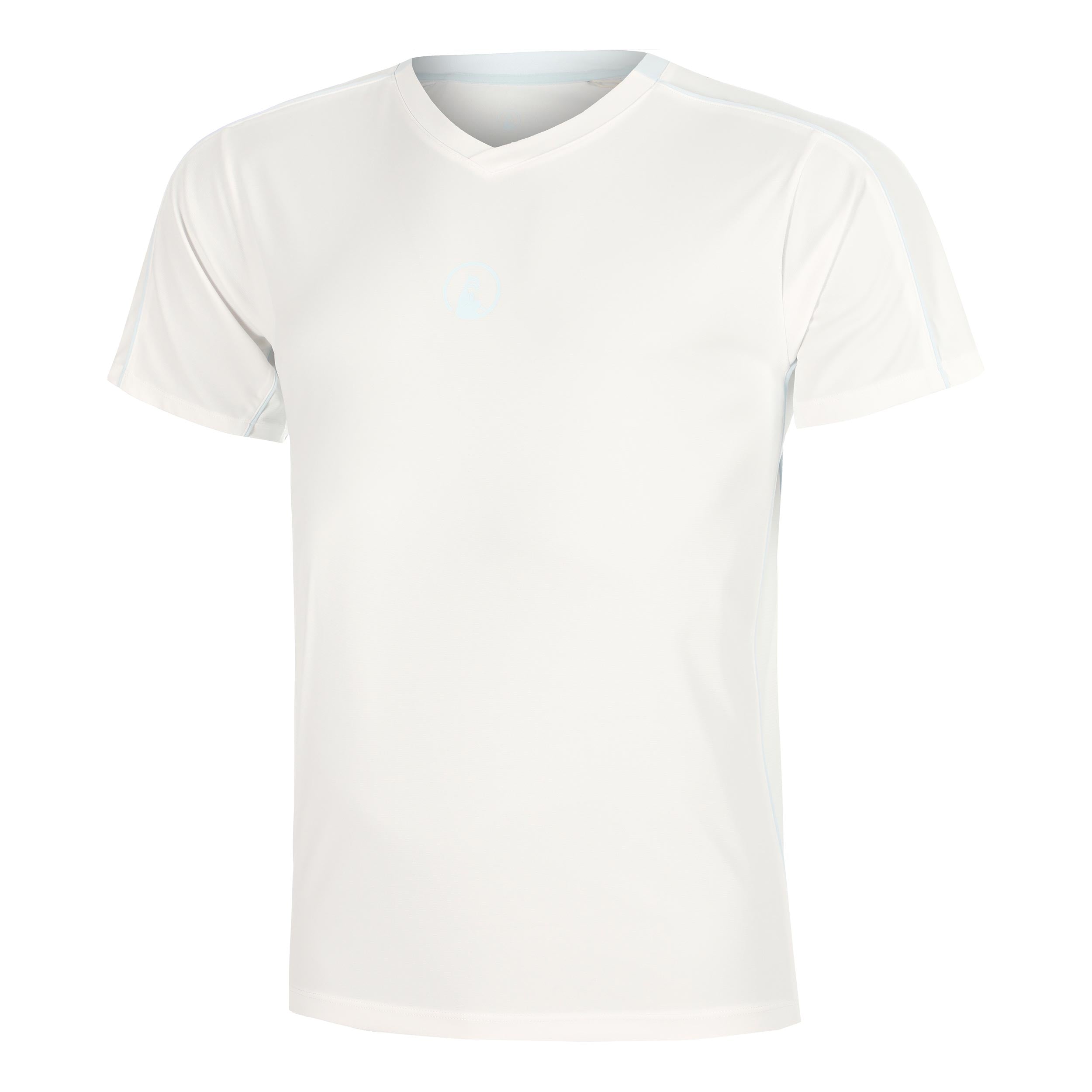 Quiet Please Memories Topspin V-Neck T-shirt Herrar - offwhite