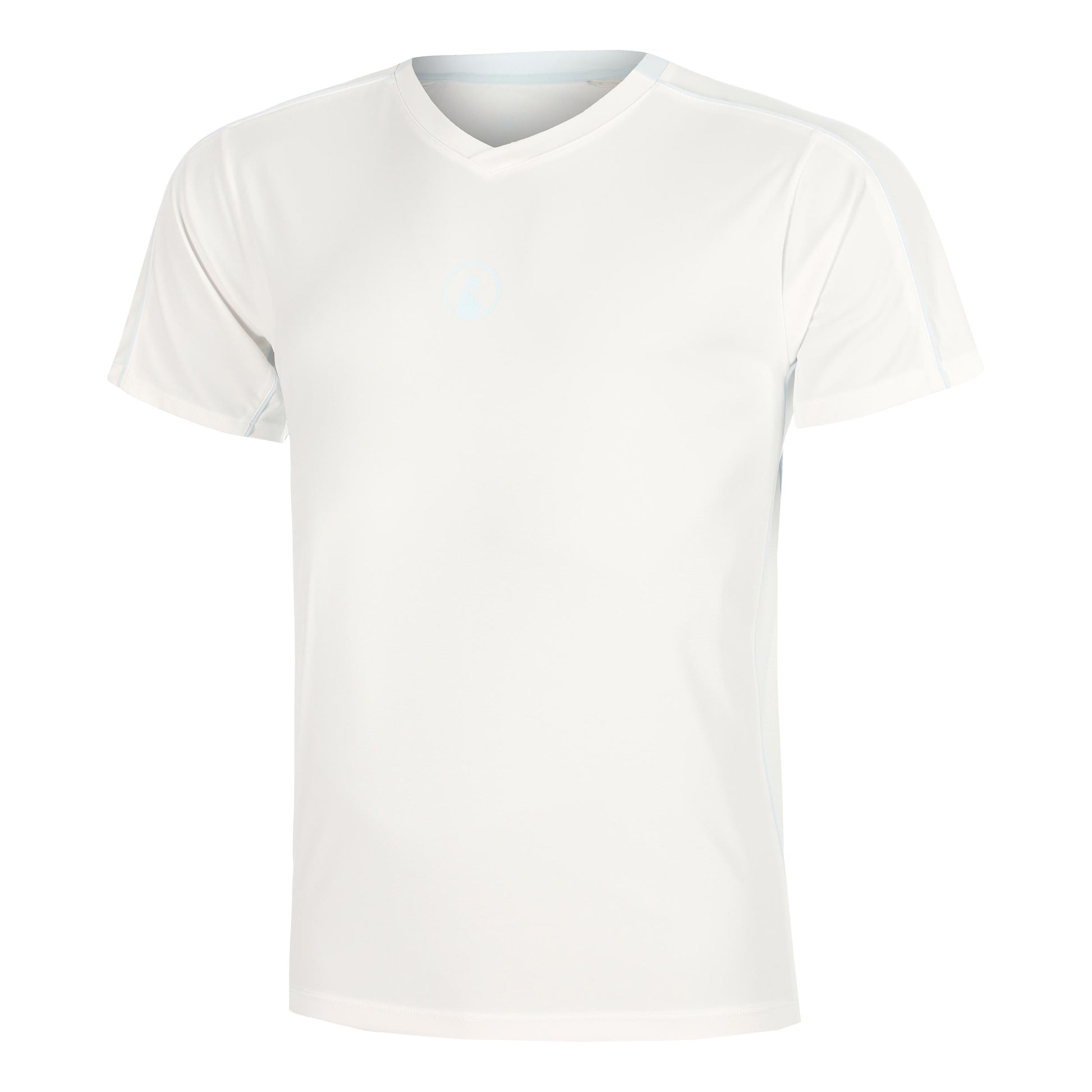Quiet Please Memories Topspin V-Neck T-shirt Herrar - offwhite