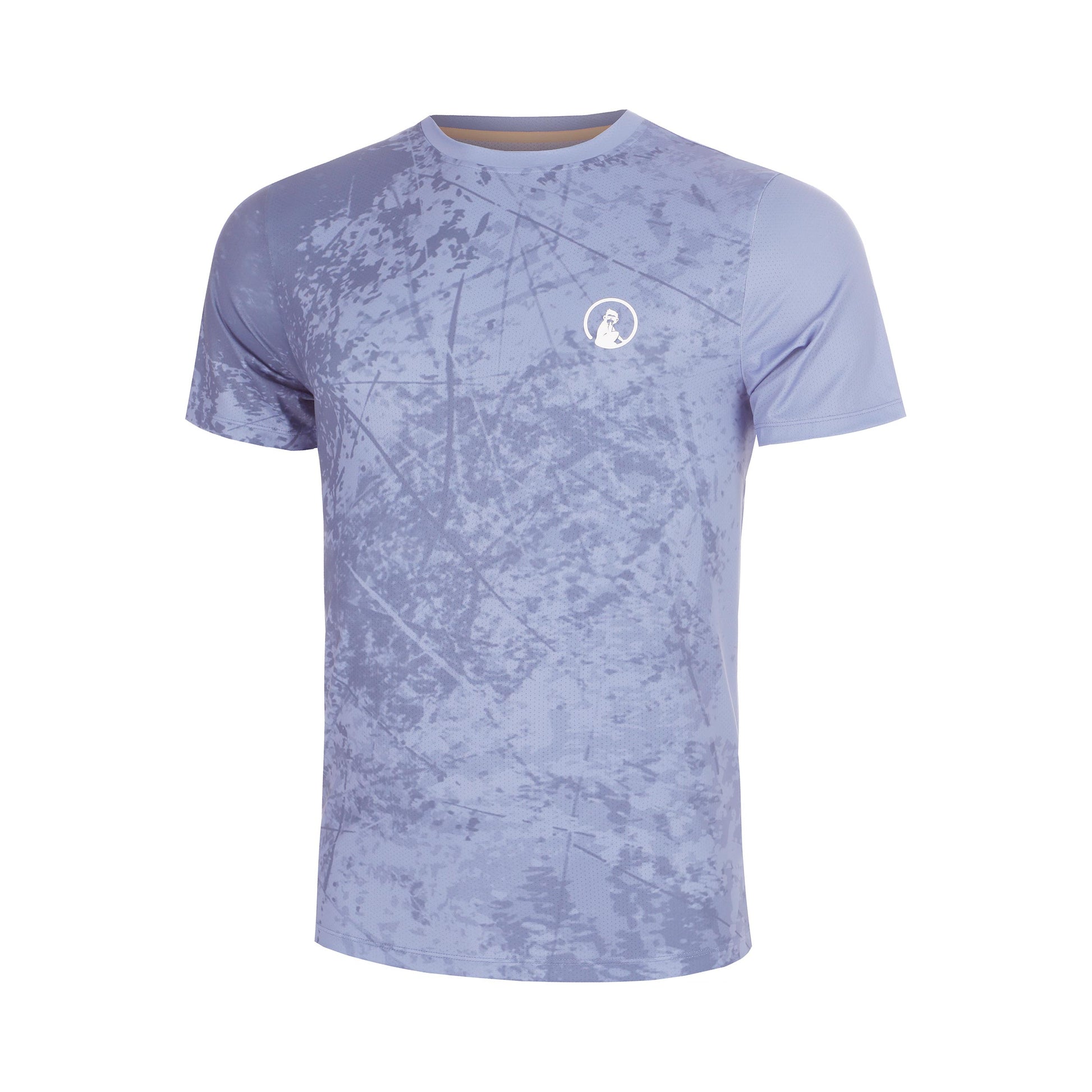 Quiet Please Glow Receiver Scrubbled T-shirt Pojkar - blå