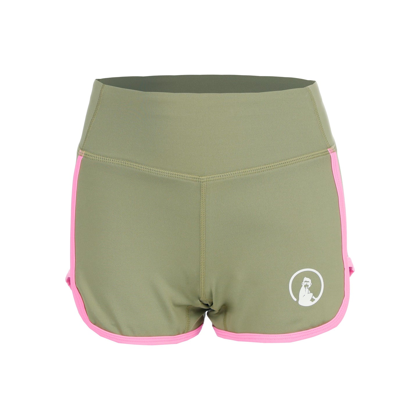 Quiet Please Memories Chop Shorts Flickor - kaki