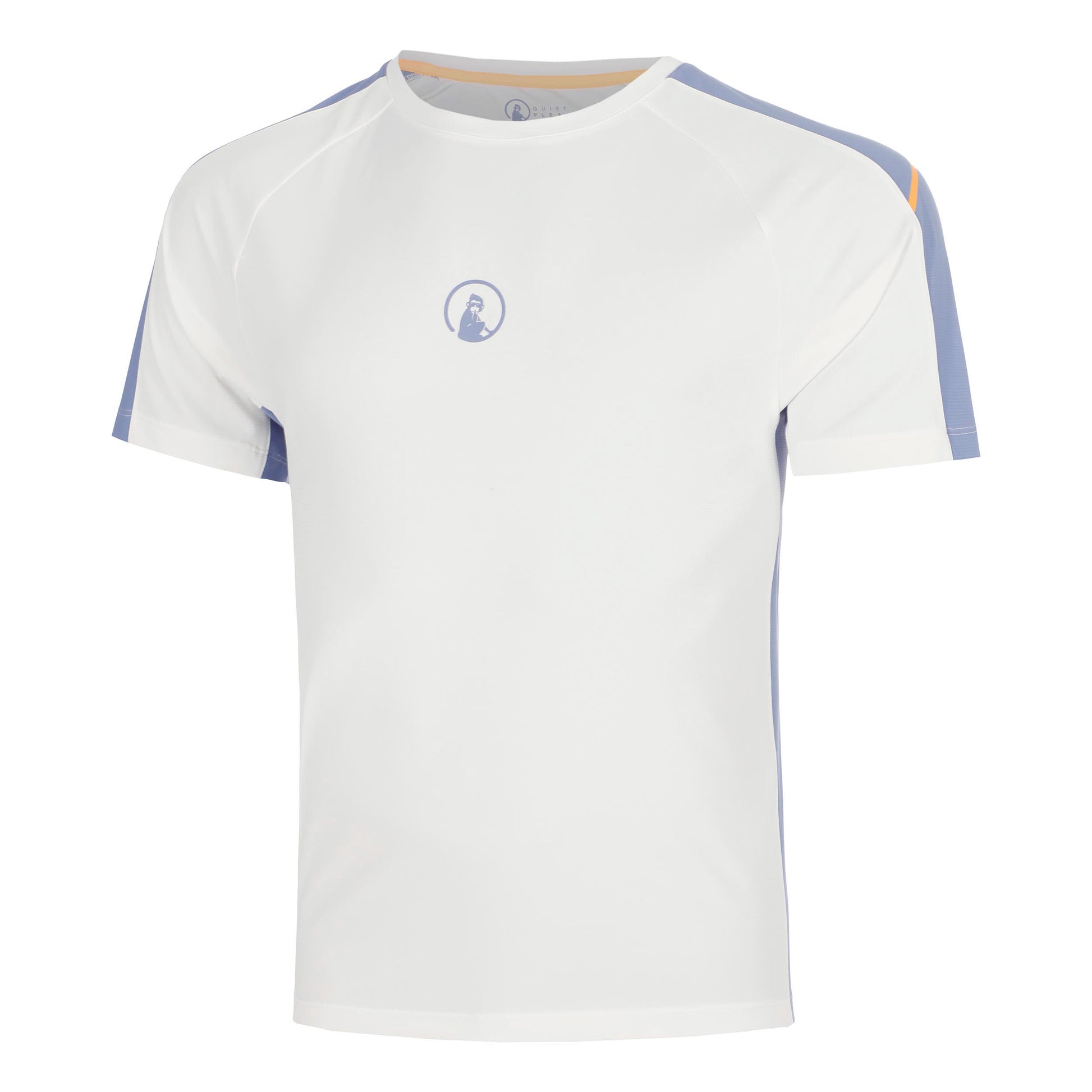Quiet Please Glow Winner Tech T-shirt Herrar - creme