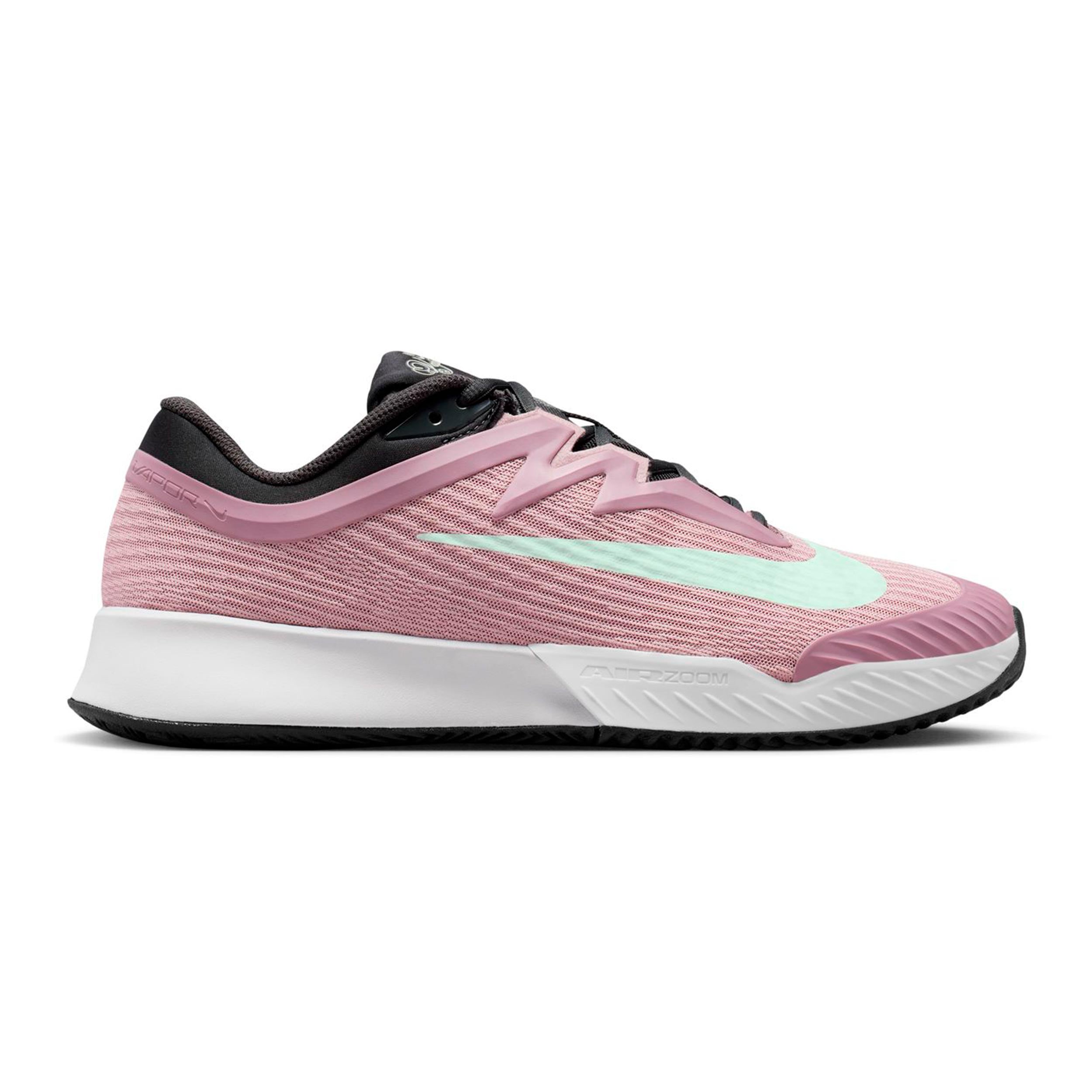 Nike Vapor Pro 3 Premium Sko för grus Herrar - mauve, mörkgrå