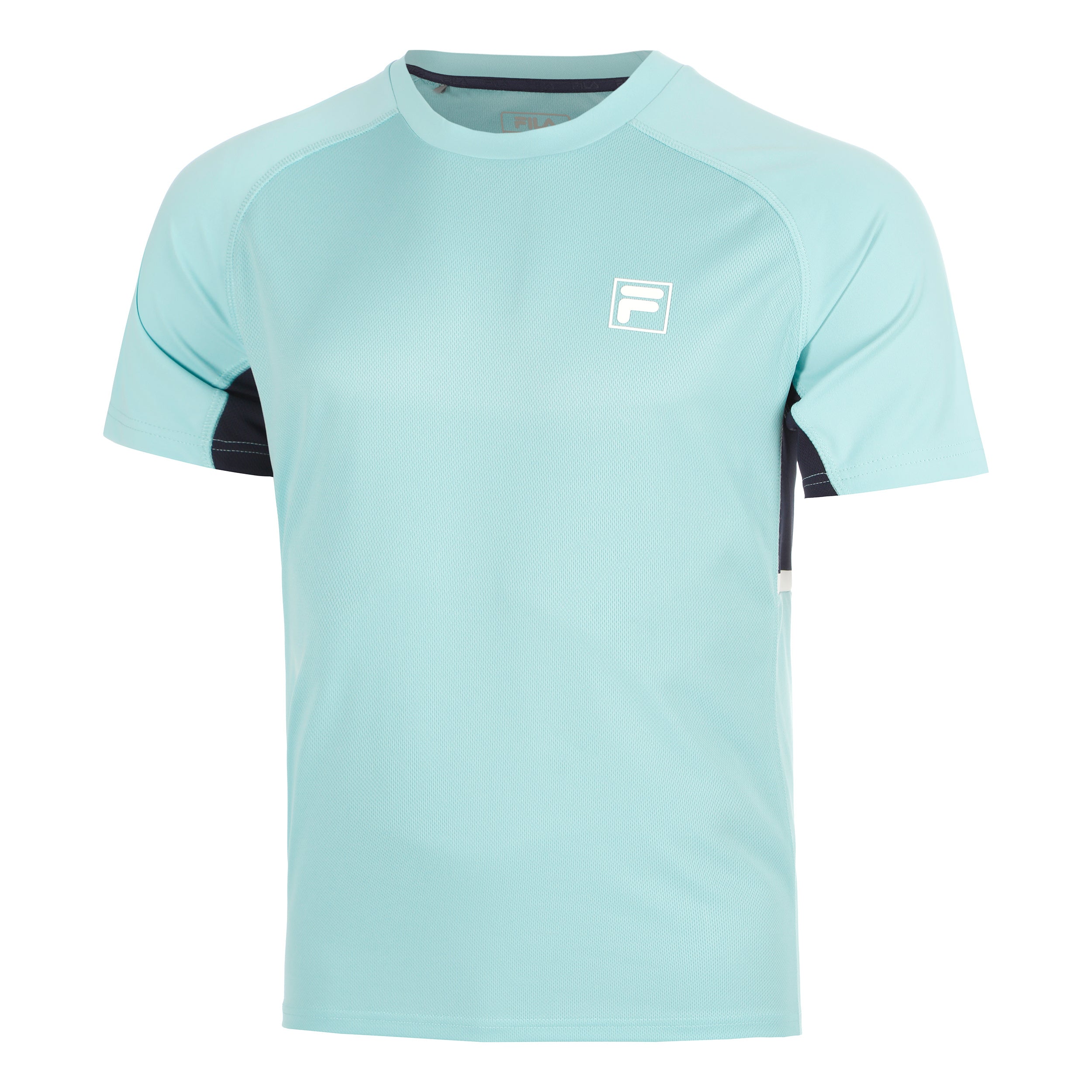 Fila Thilo T-shirt Herrar - mint, mörkblå