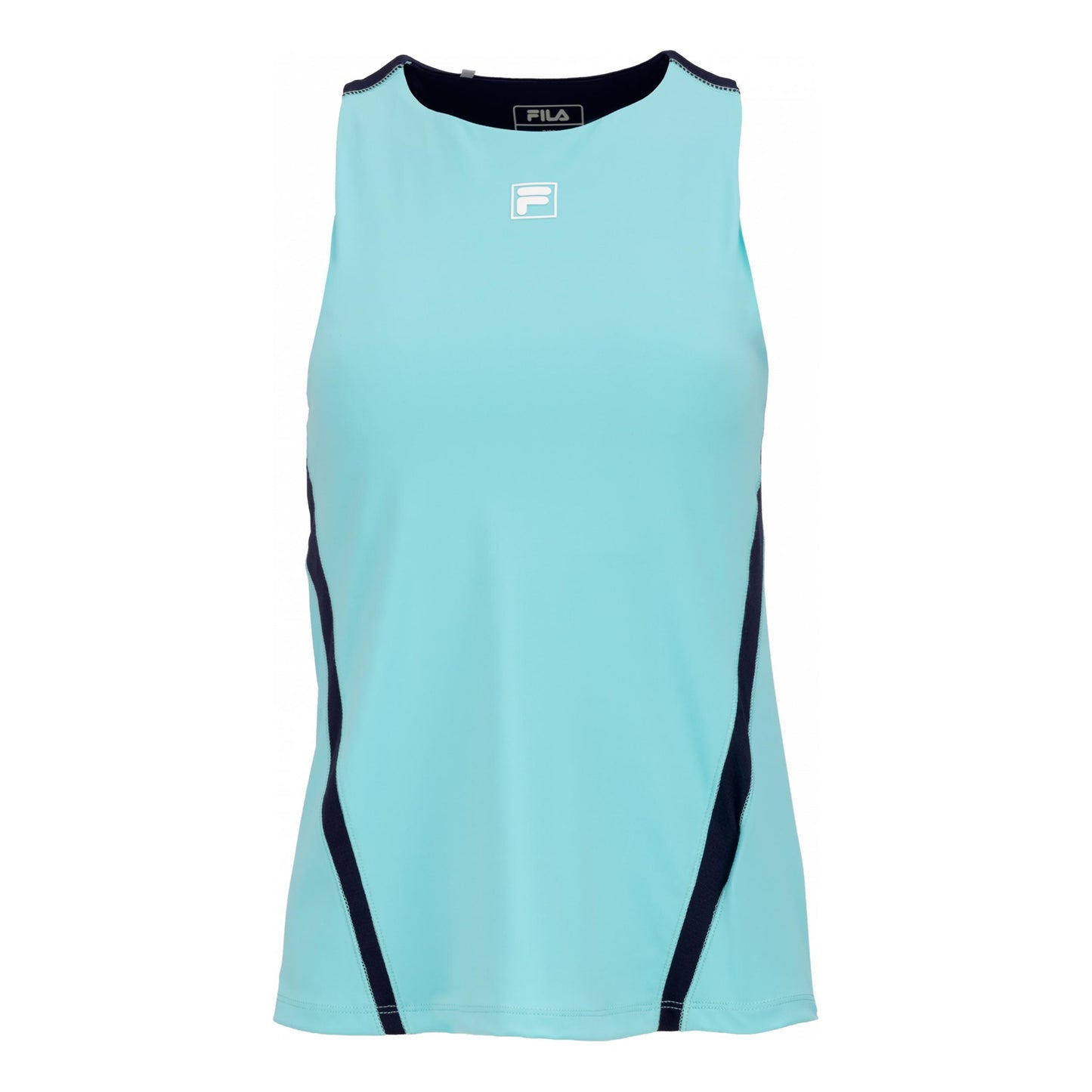 Fila Savannah (with built-in-bra) Linne Damer - turkos, mörkblå