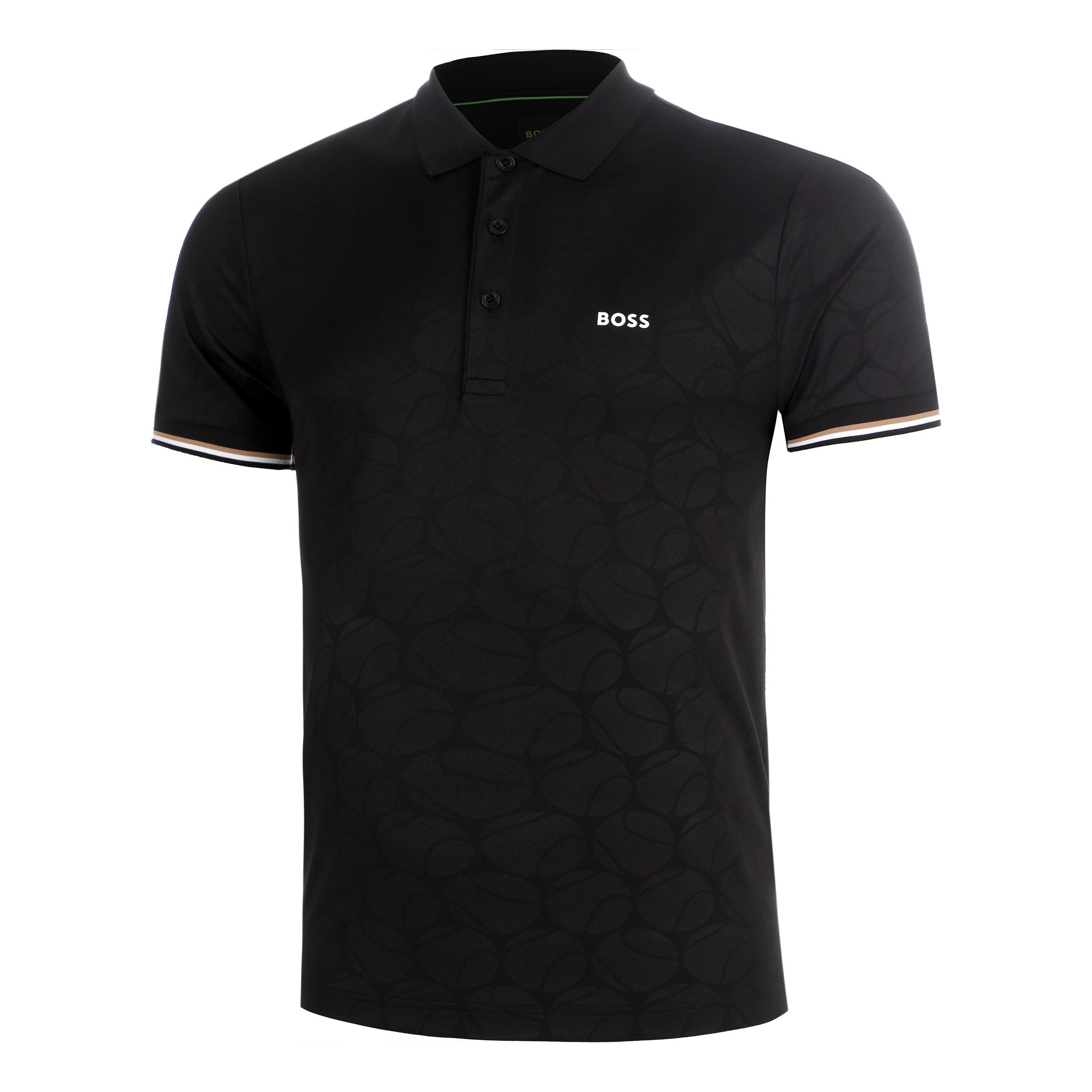 BOSS Game 1 Polo Herrar - svart