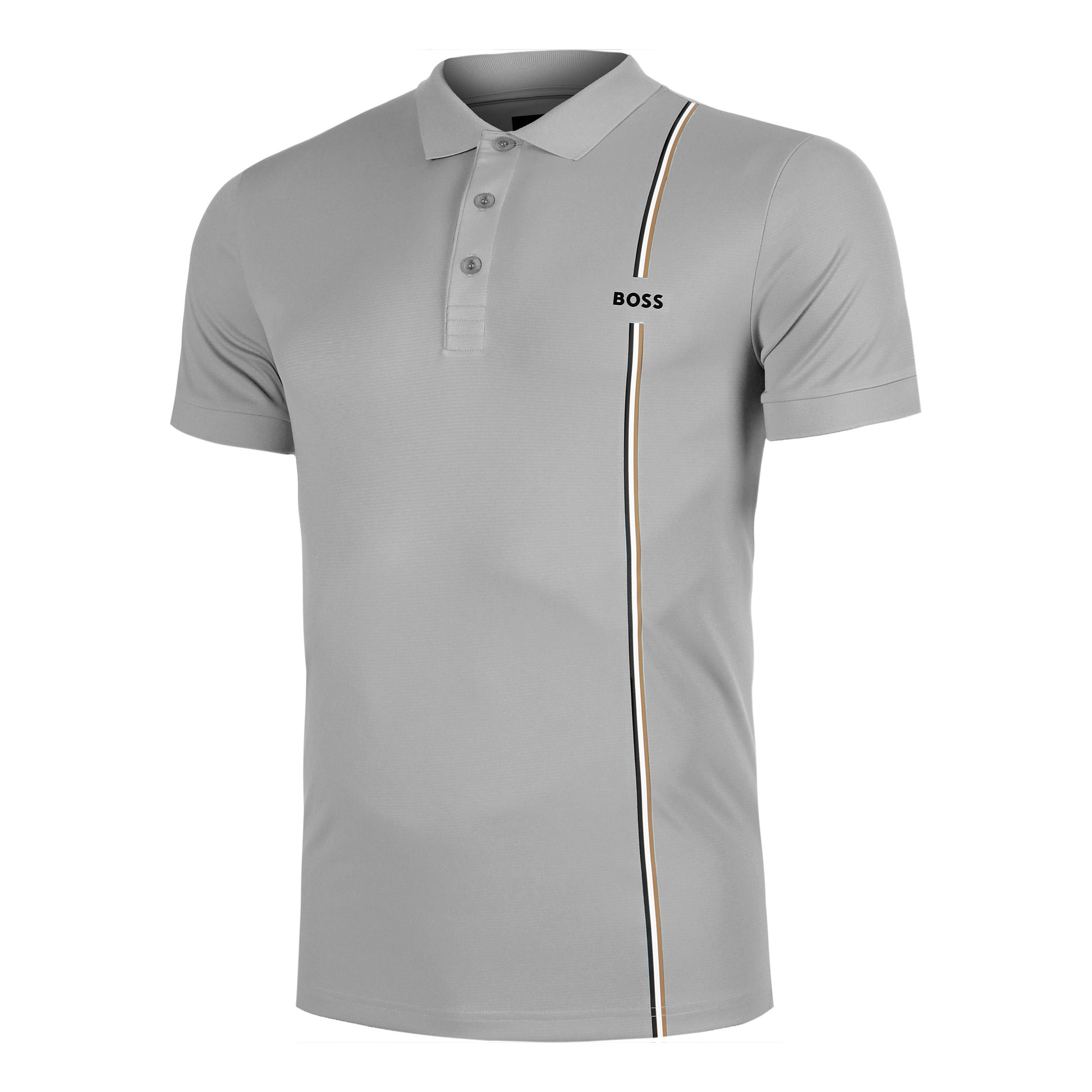 BOSS Game 3 Polo Herrar - mörkgrå