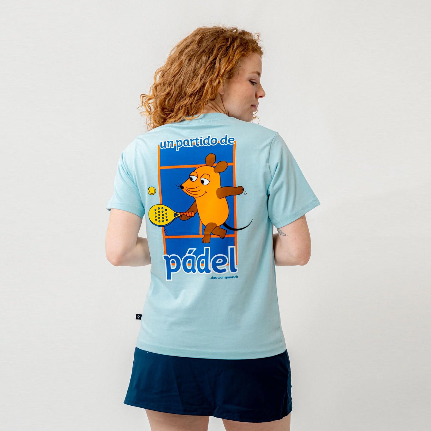 Lobster & Lemonade Maus Padel – '16 Park T-shirt Unisex - ljusblå