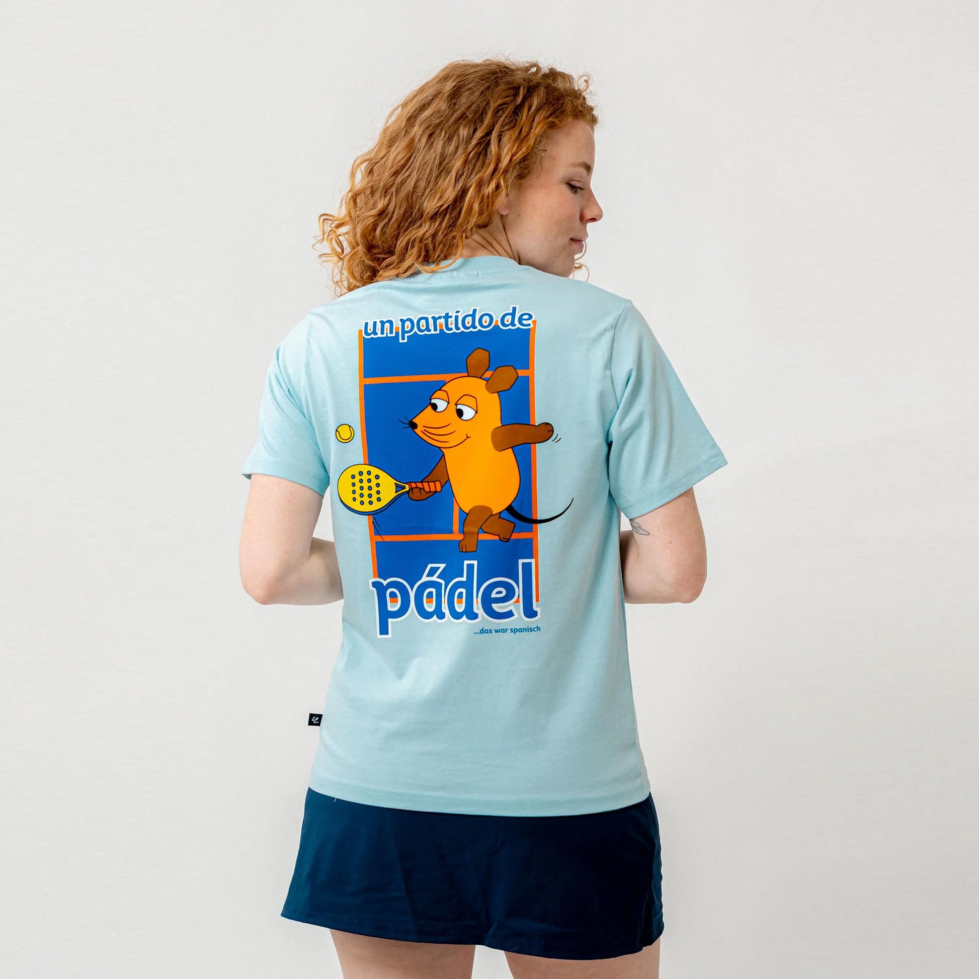 Lobster & Lemonade Maus Padel – '16 Park T-shirt Unisex - ljusblå