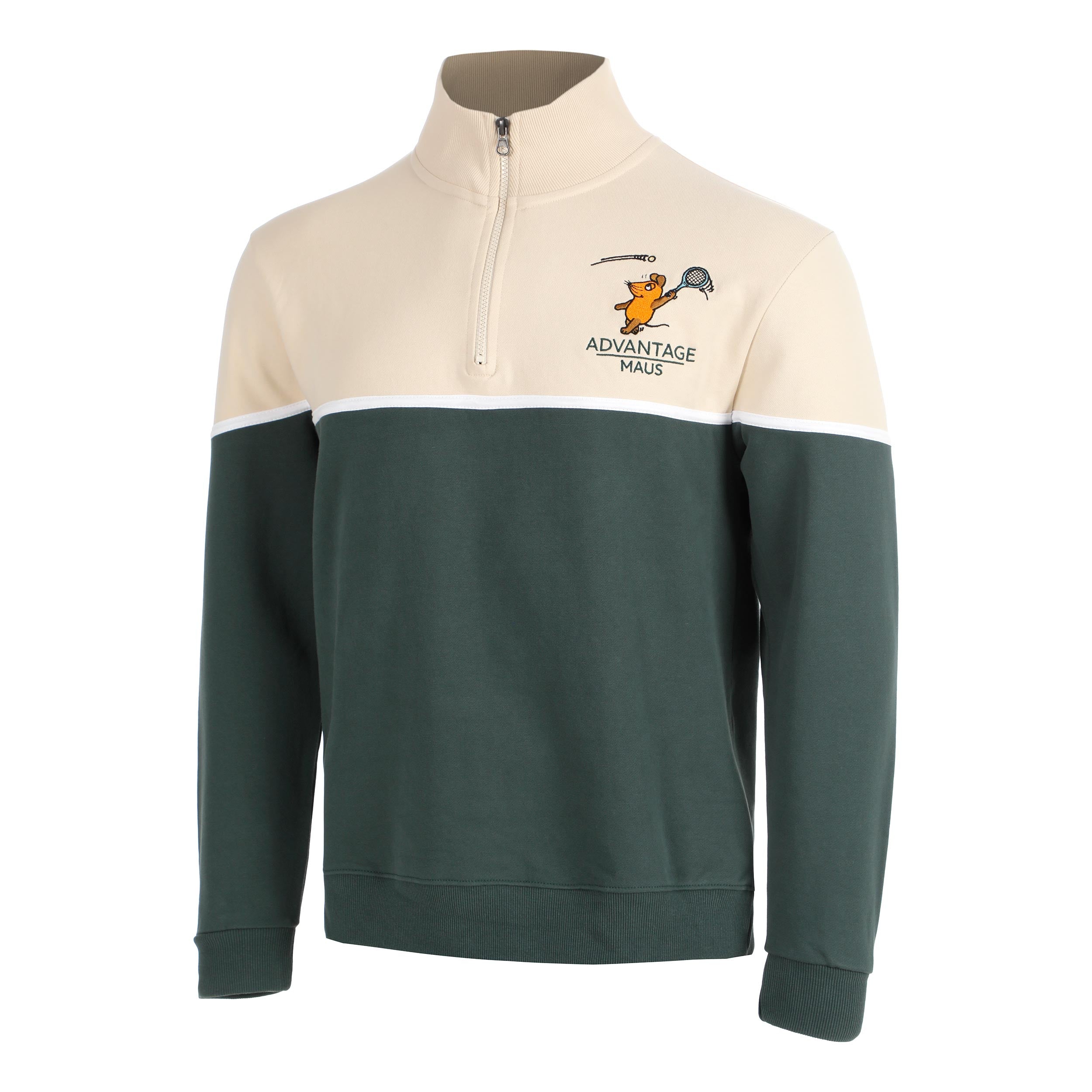 Lobster & Lemonade Maus Tennis Tröja Unisex - creme, grön