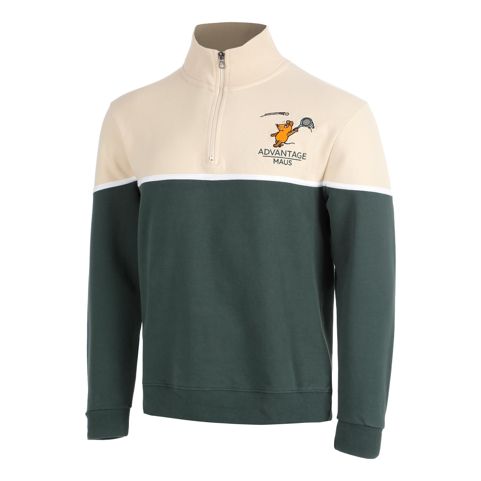 Lobster & Lemonade Maus Tennis Tröja Unisex - creme, grön