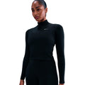 One Dri-Fit Quarter Zip Långärmat Damer - svart