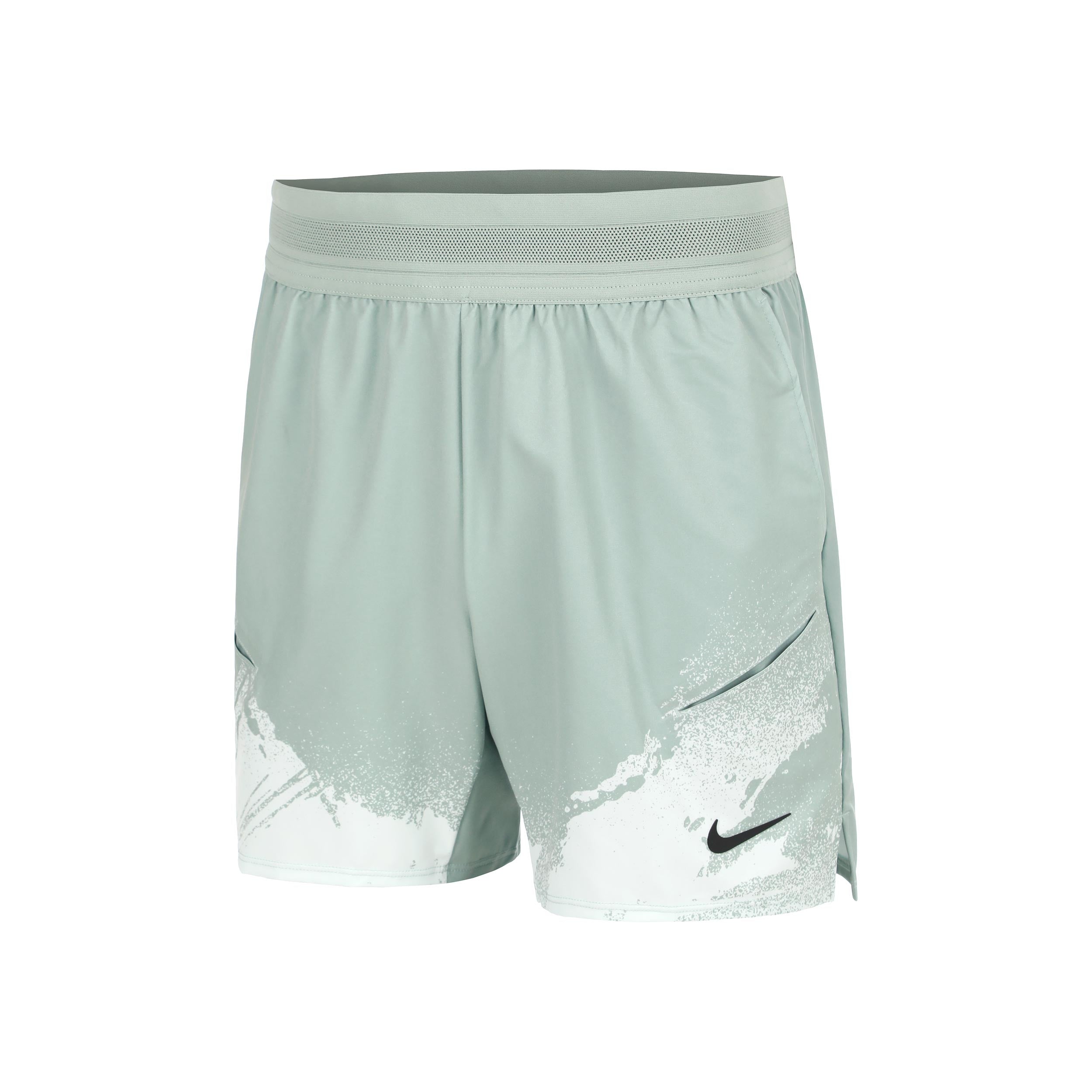 Nike Court Dri-Fit Slam Shorts Herrar - grågrön, svart