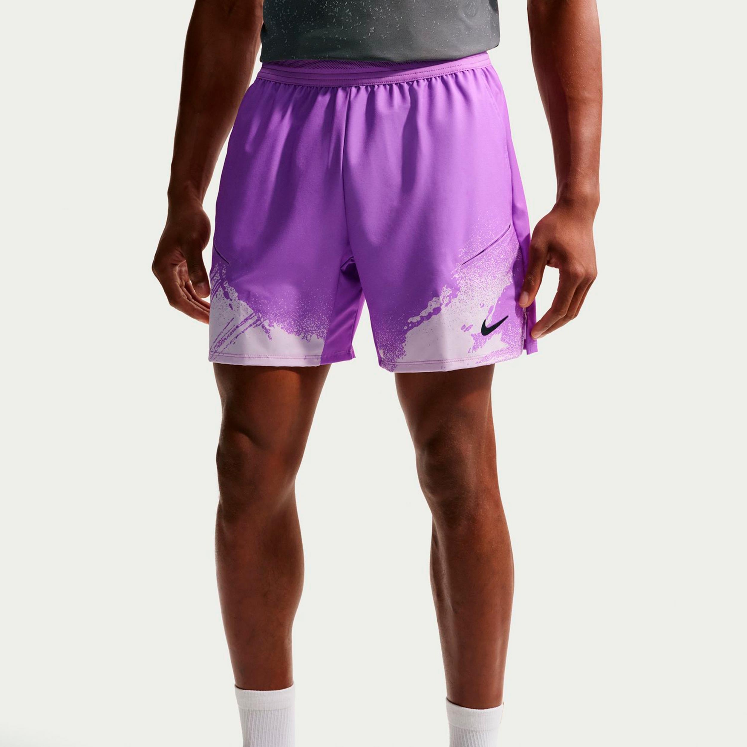 Nike Carlos Alcaraz Court Dri-Fit Slam Shorts Herrar - lila