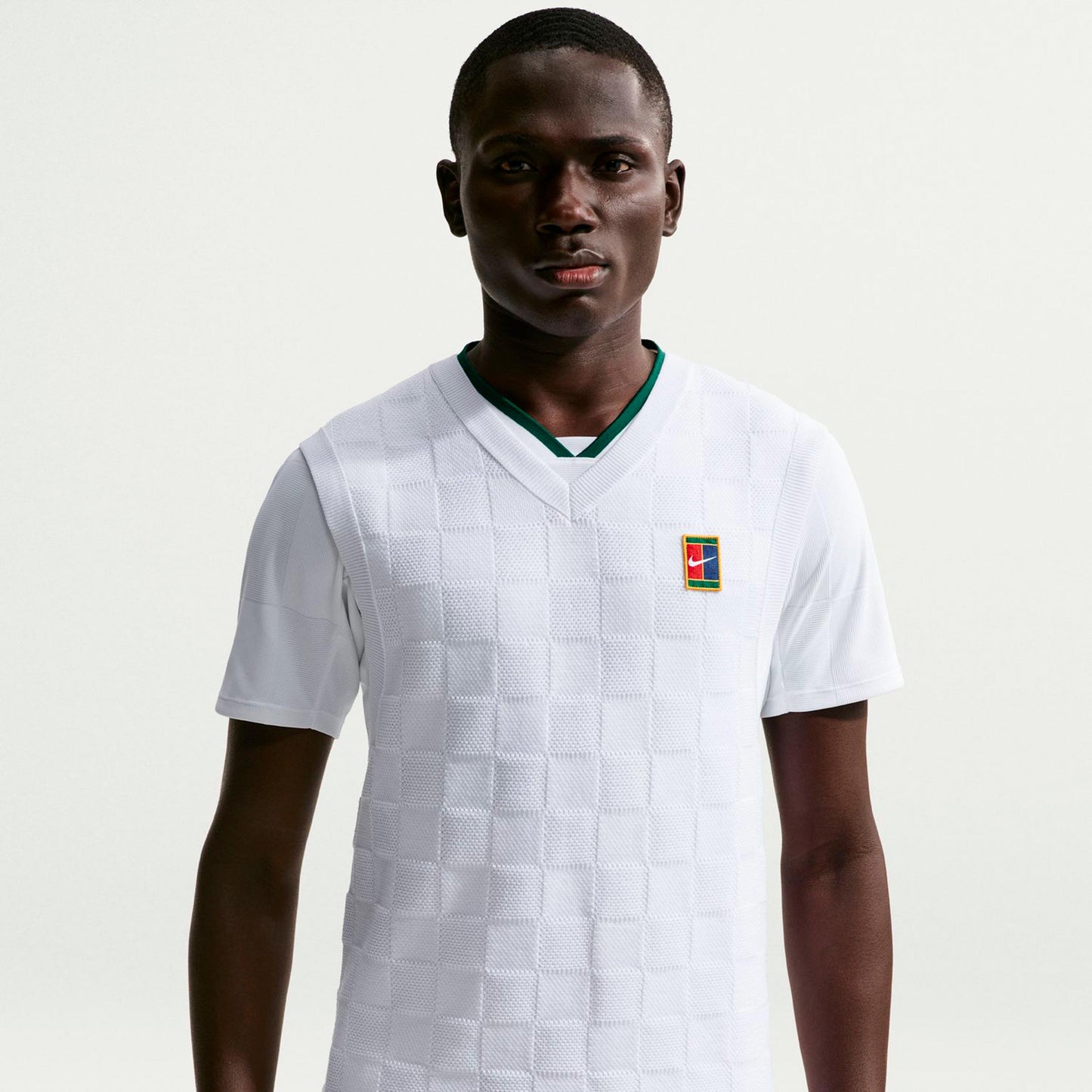 Nike Court Slam  Pullunder Herrar - vit