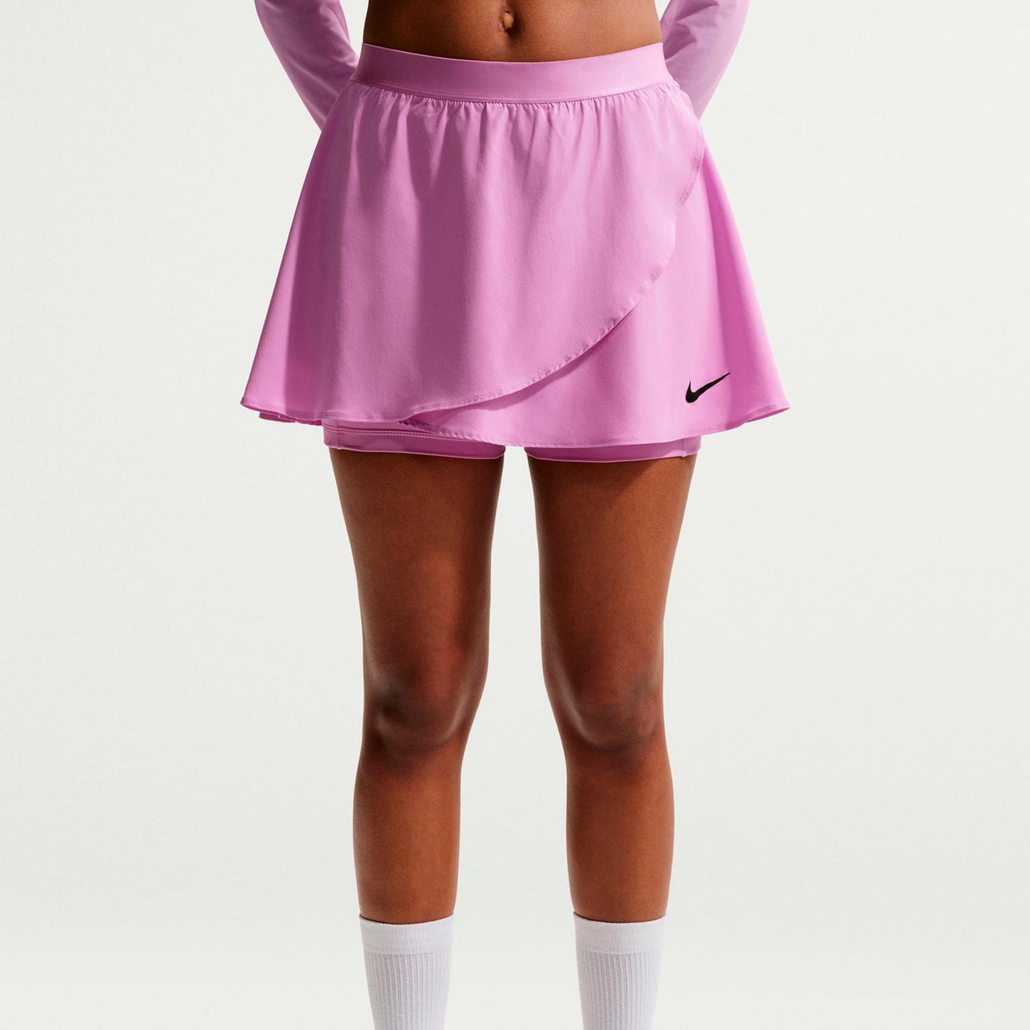 Nike Court Dri-Fit Slam High Rise Woven Kjol Damer - lila
