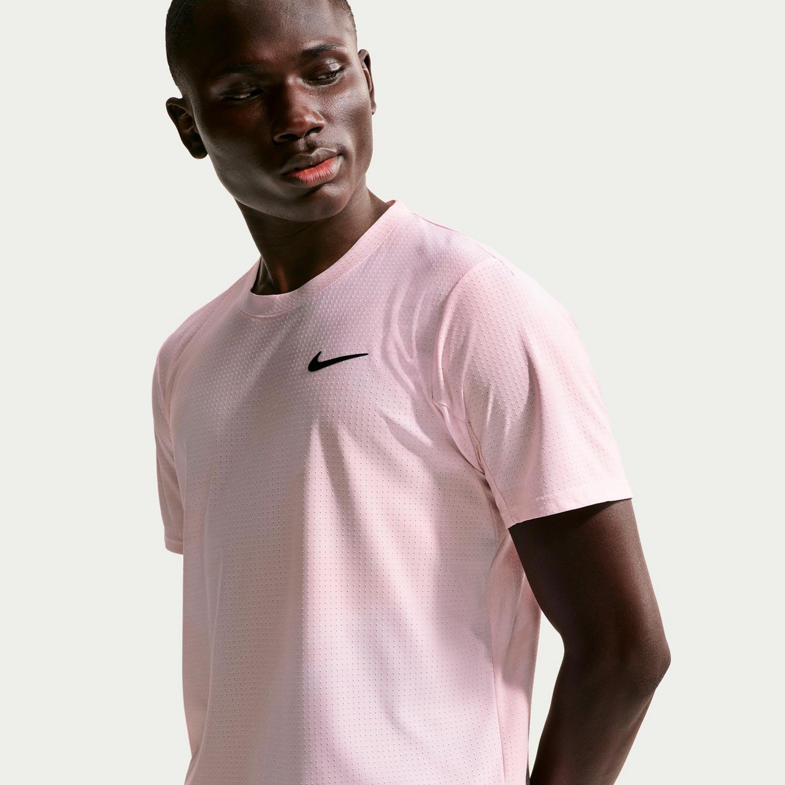 Nike Court Dri-Fit Advantage Slam T-shirt Herrar - rosa, gammal rosa