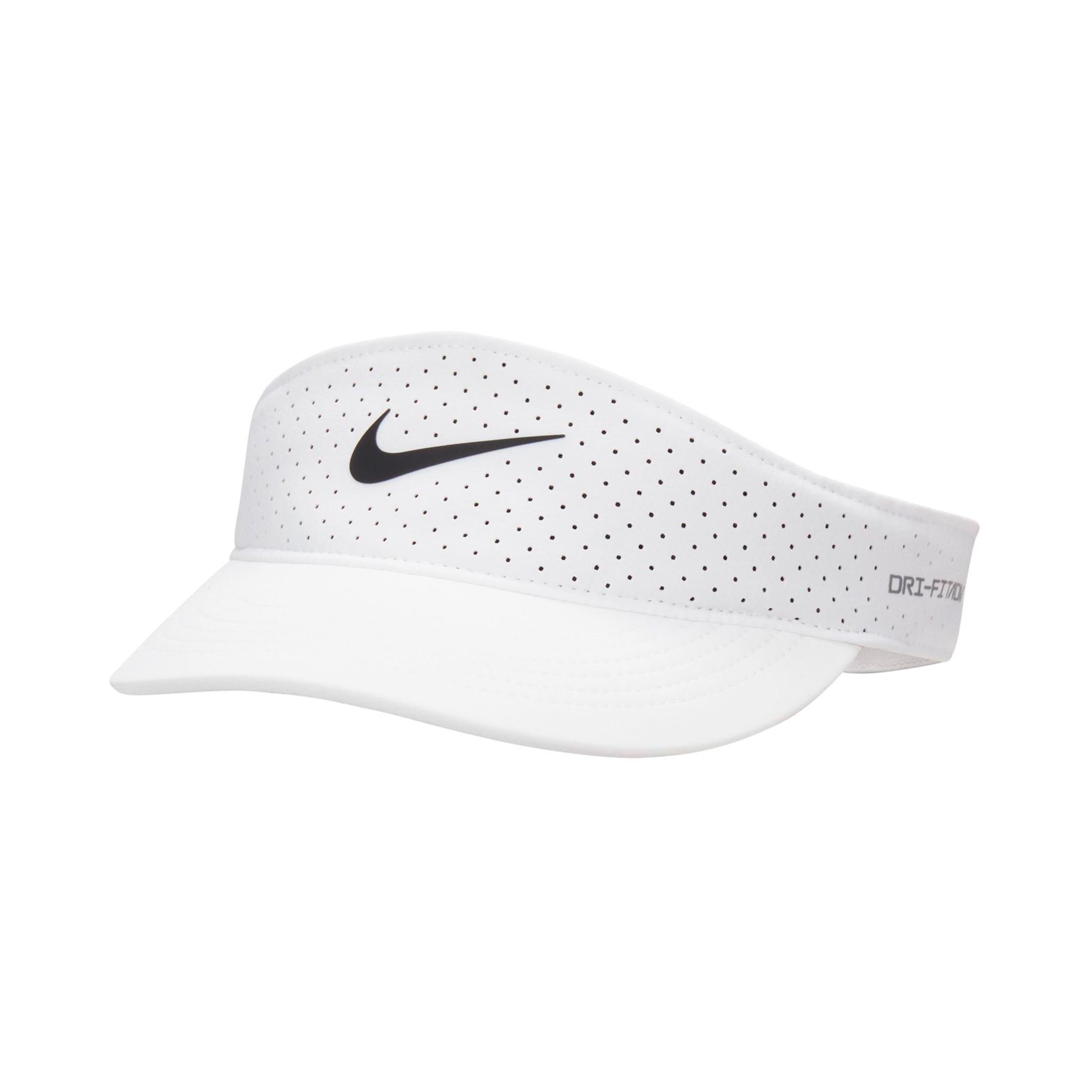 Nike Dri-Fit Advantage Ace Solskärm Unisex - vit, antracit