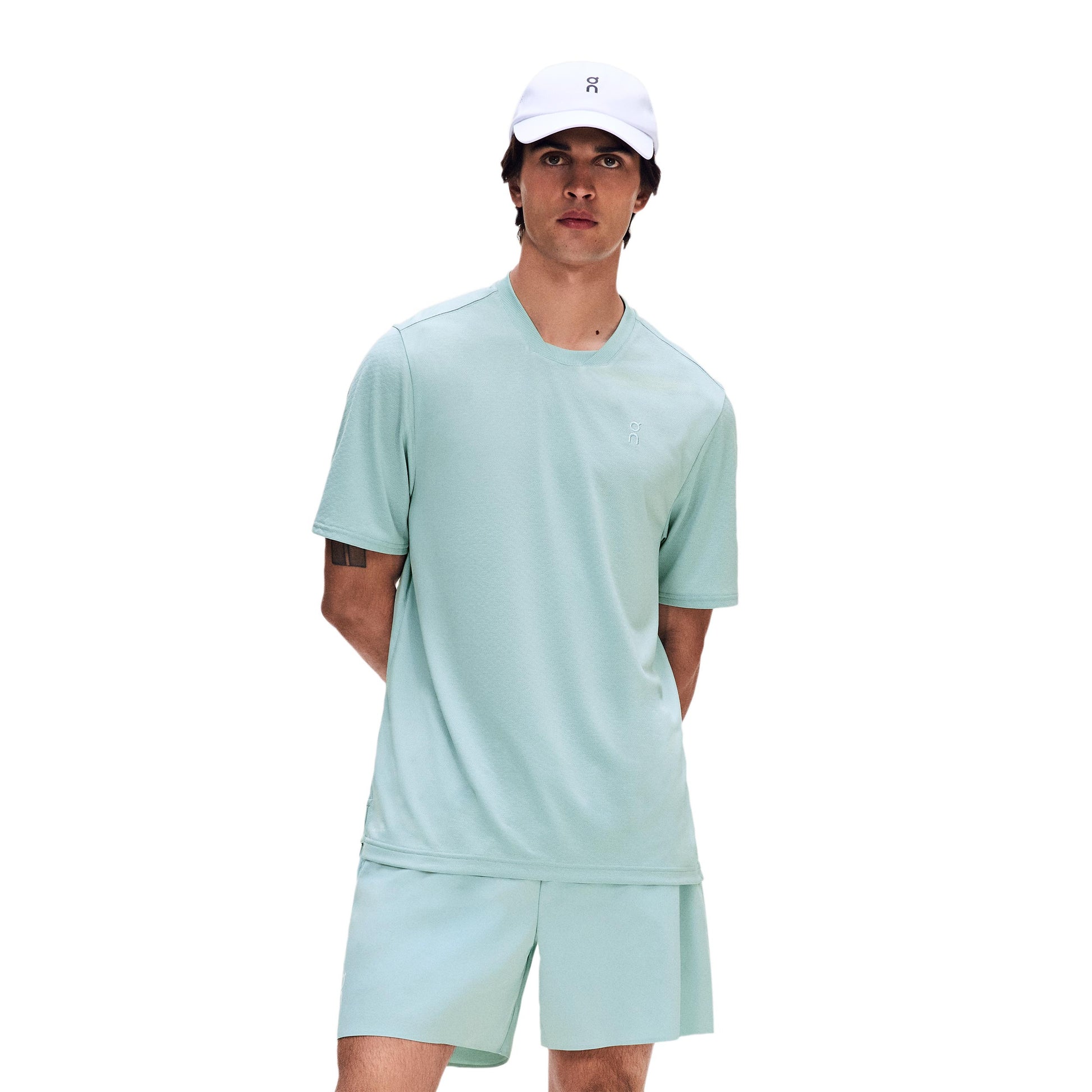 On Court-T Edit T-shirt Herrar - blågrå