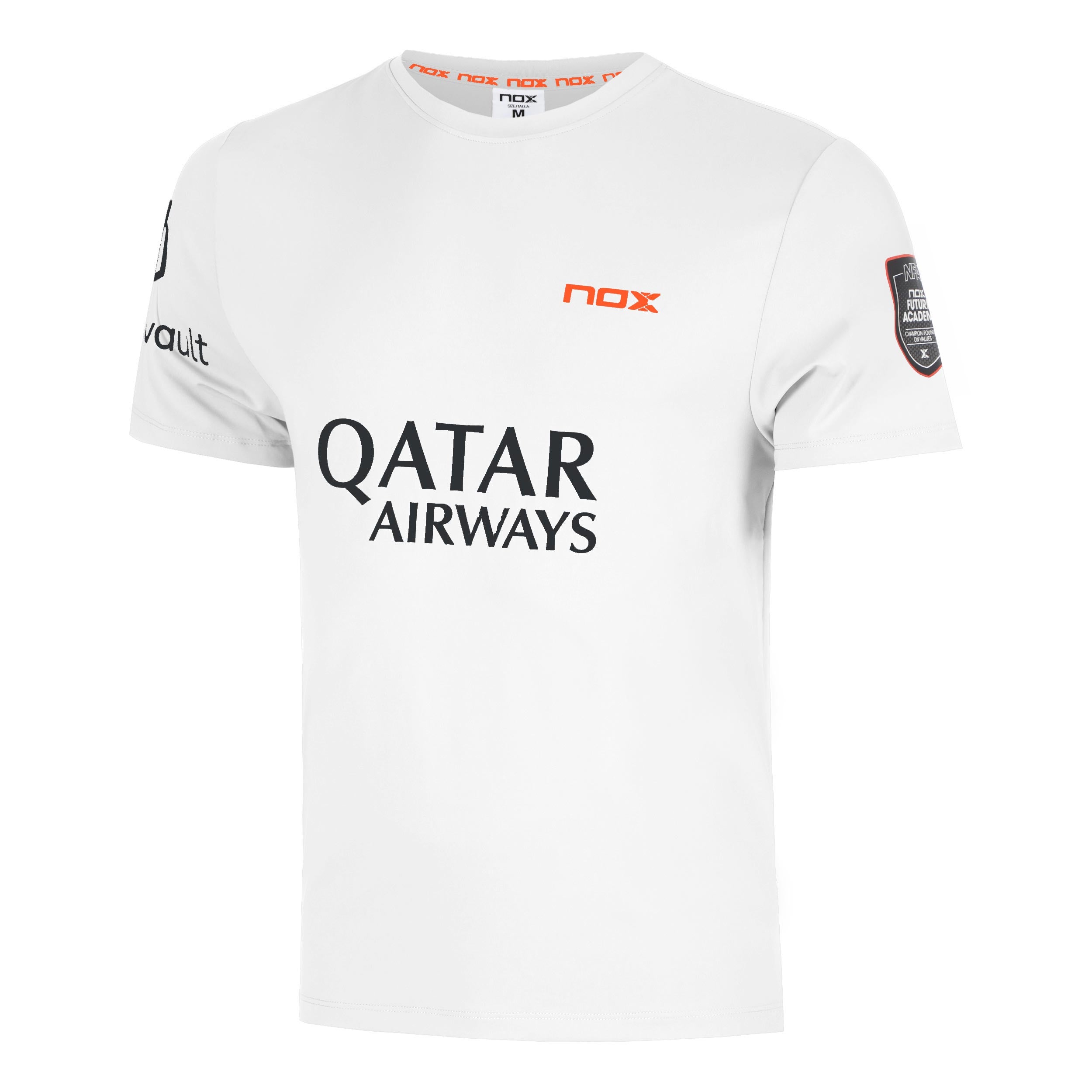 NOX Agustin Tapia  T-shirt Herrar - vit