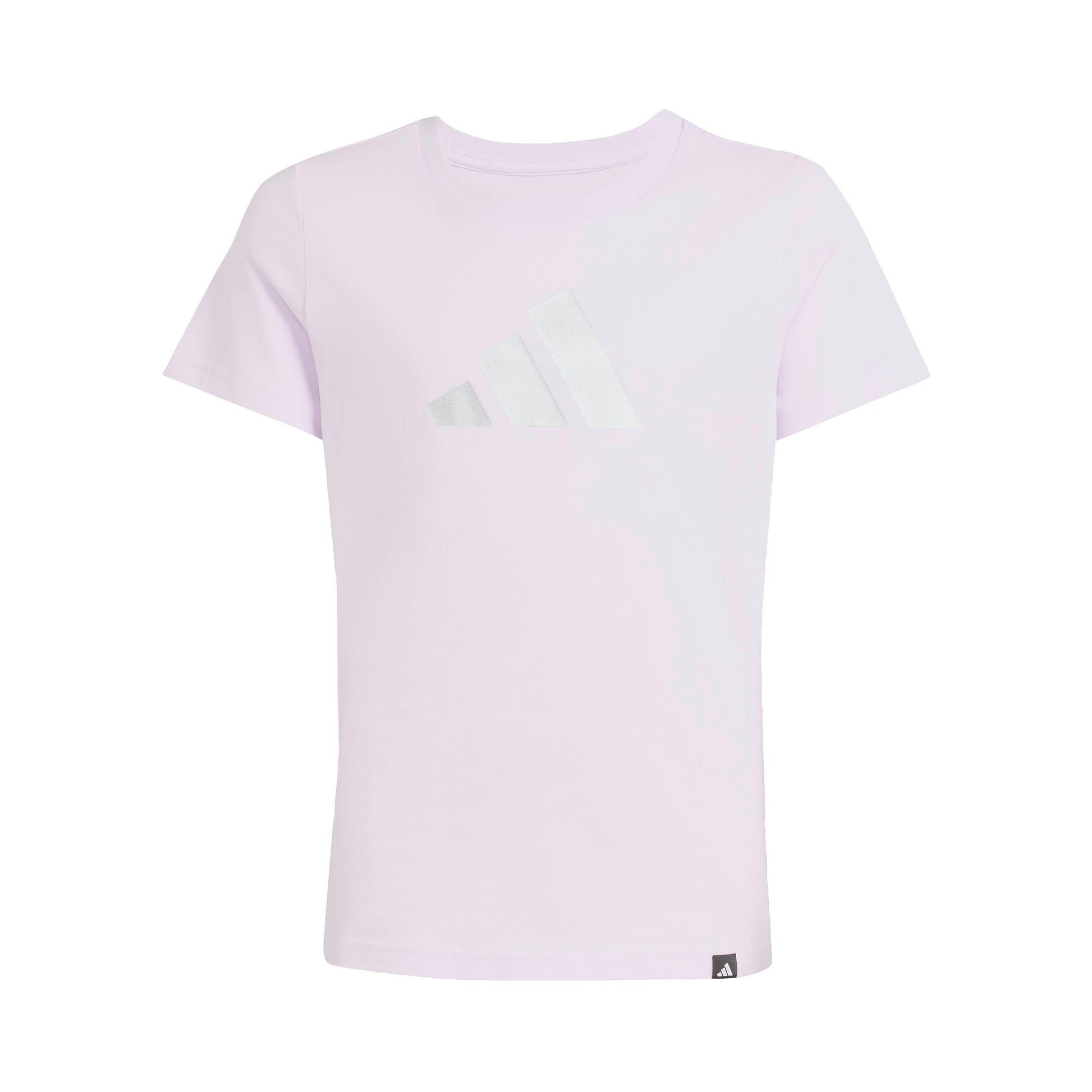 adidas Everyday Glam Graphic T-shirt Flickor - syrén, vit