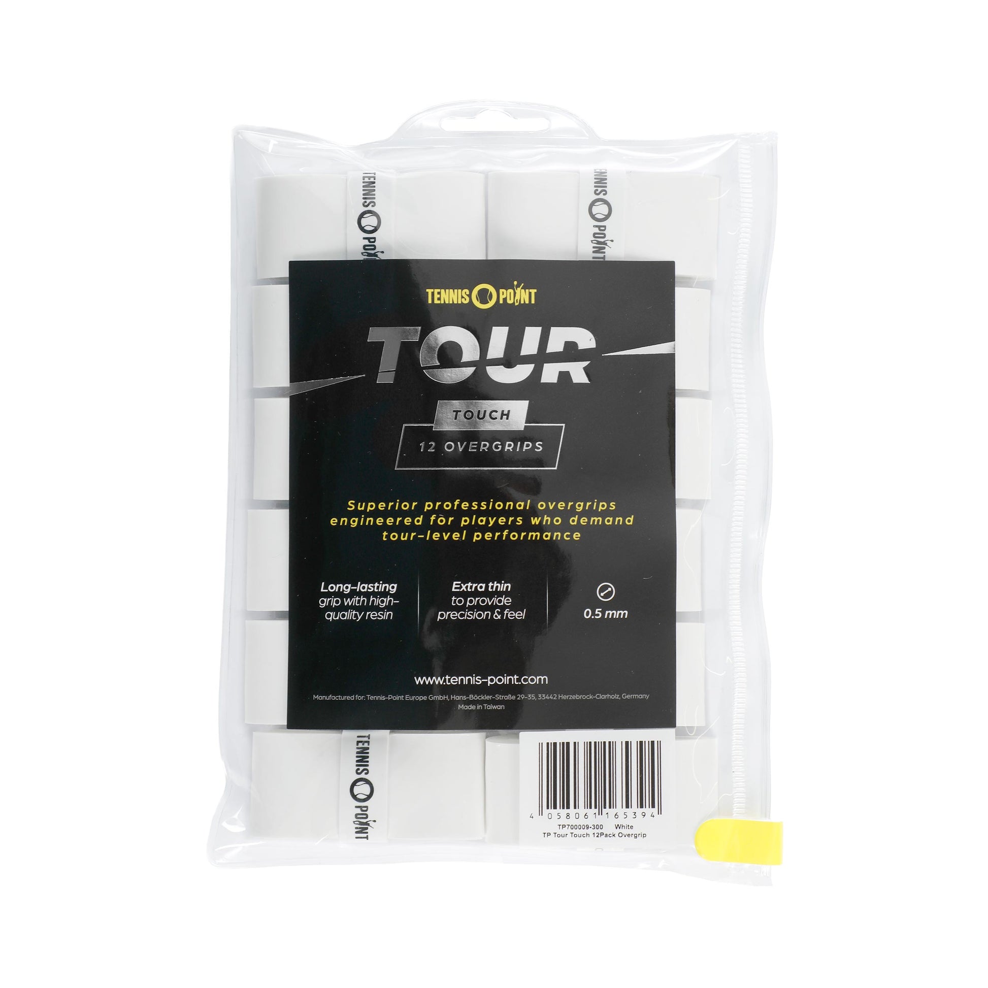 Tennis-Point Tour Touch  12-pack - vit