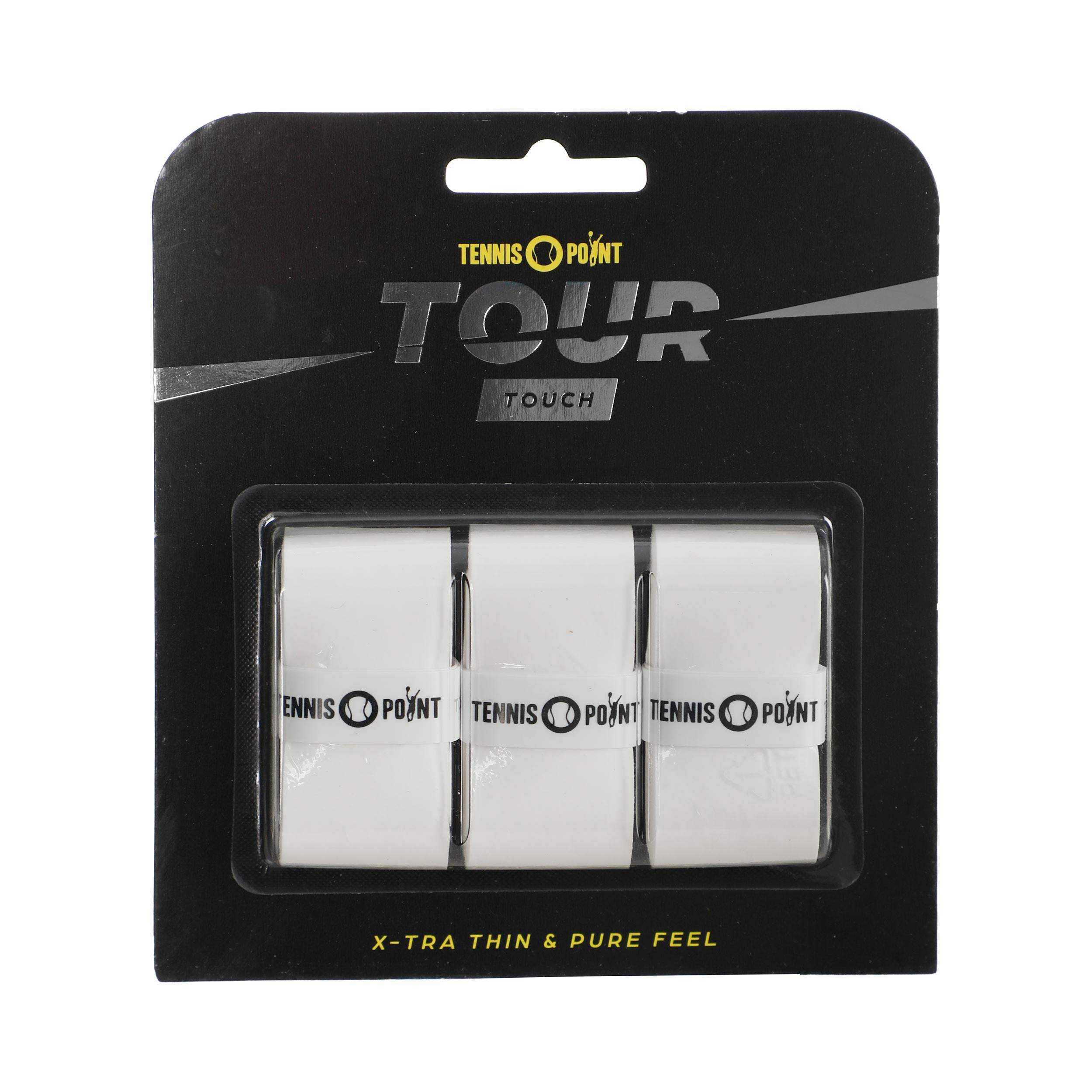 Tennis-Point Tour Touch  3-pack - vit