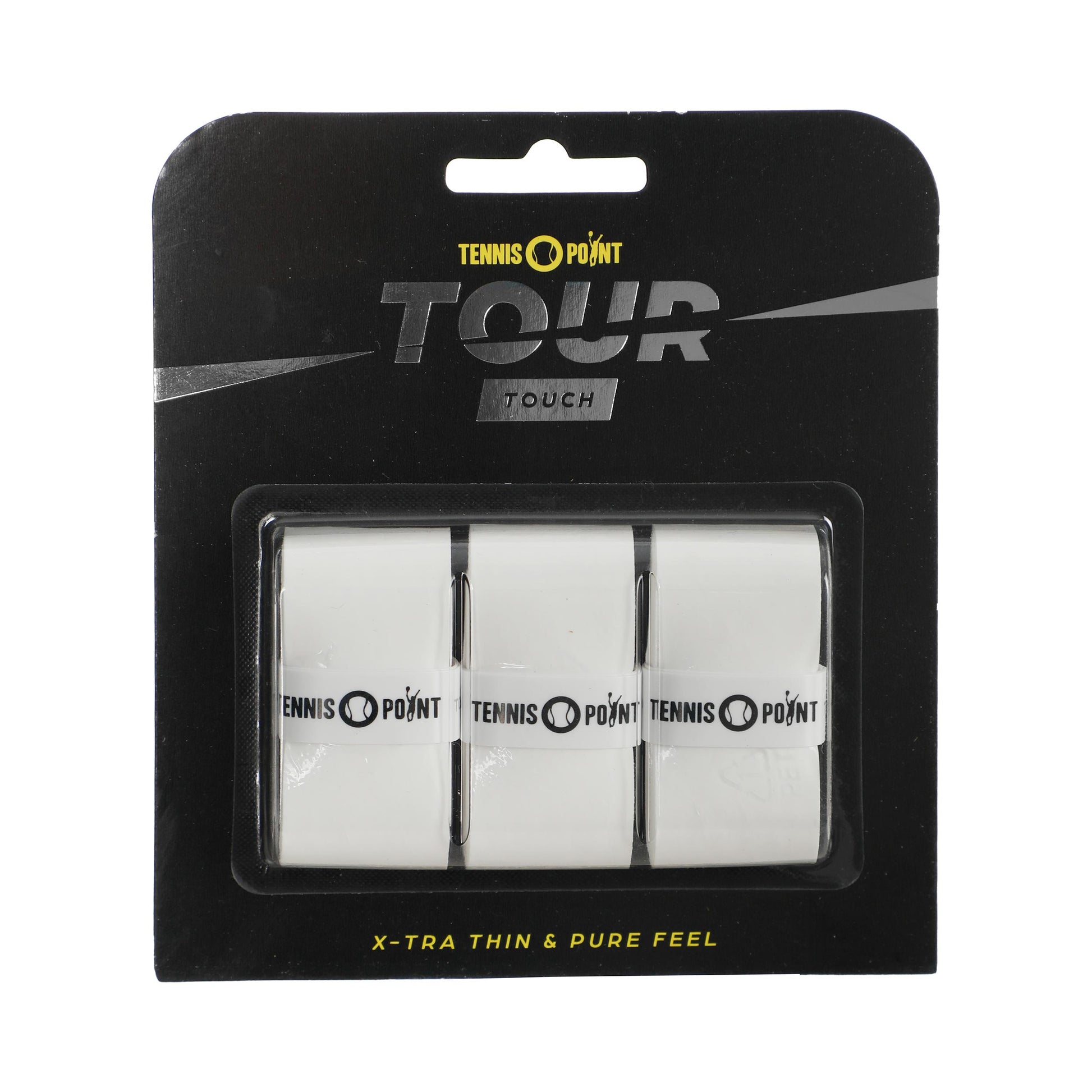 Tennis-Point Tour Touch  3-pack - vit