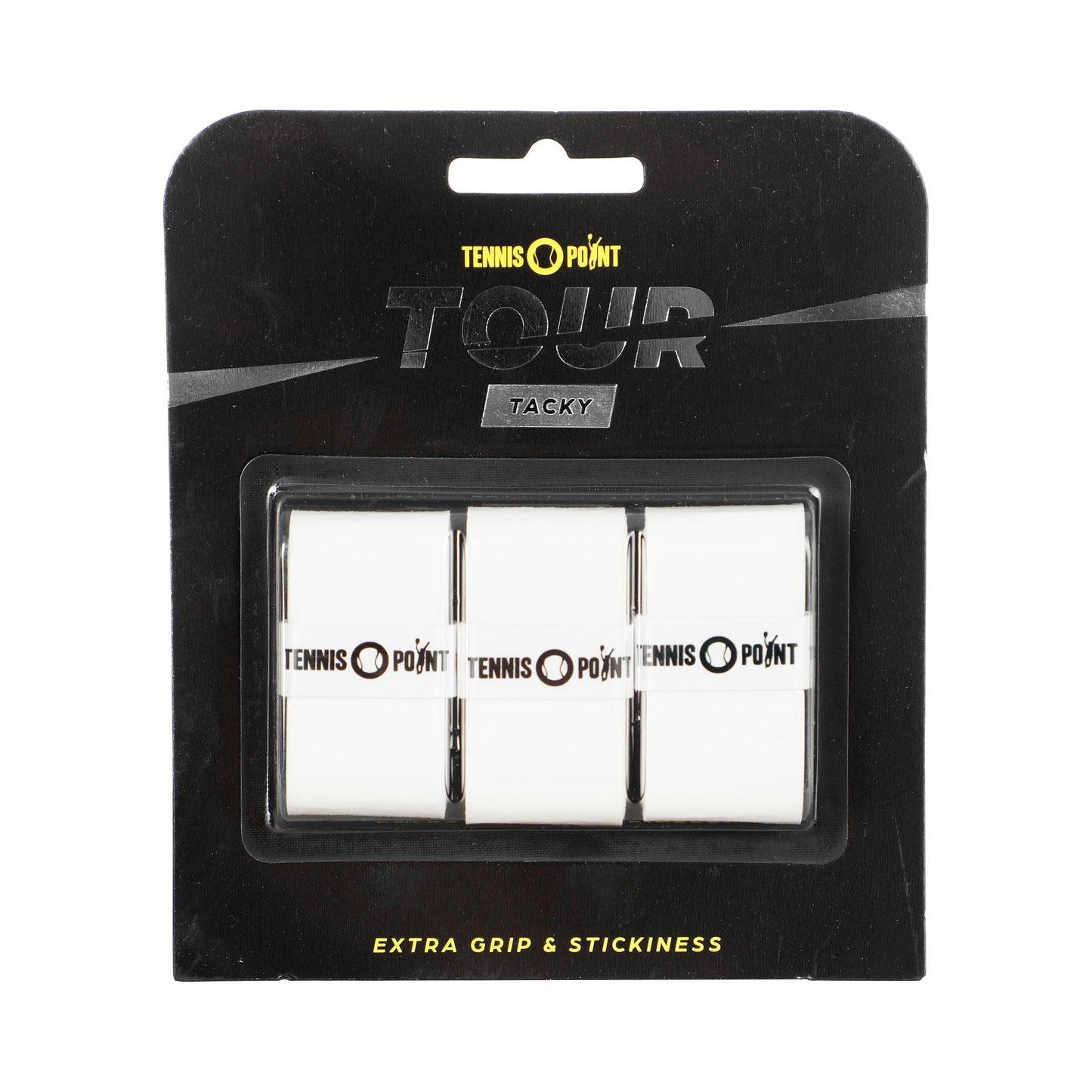 Tennis-Point Tour Tacky 3-pack - vit