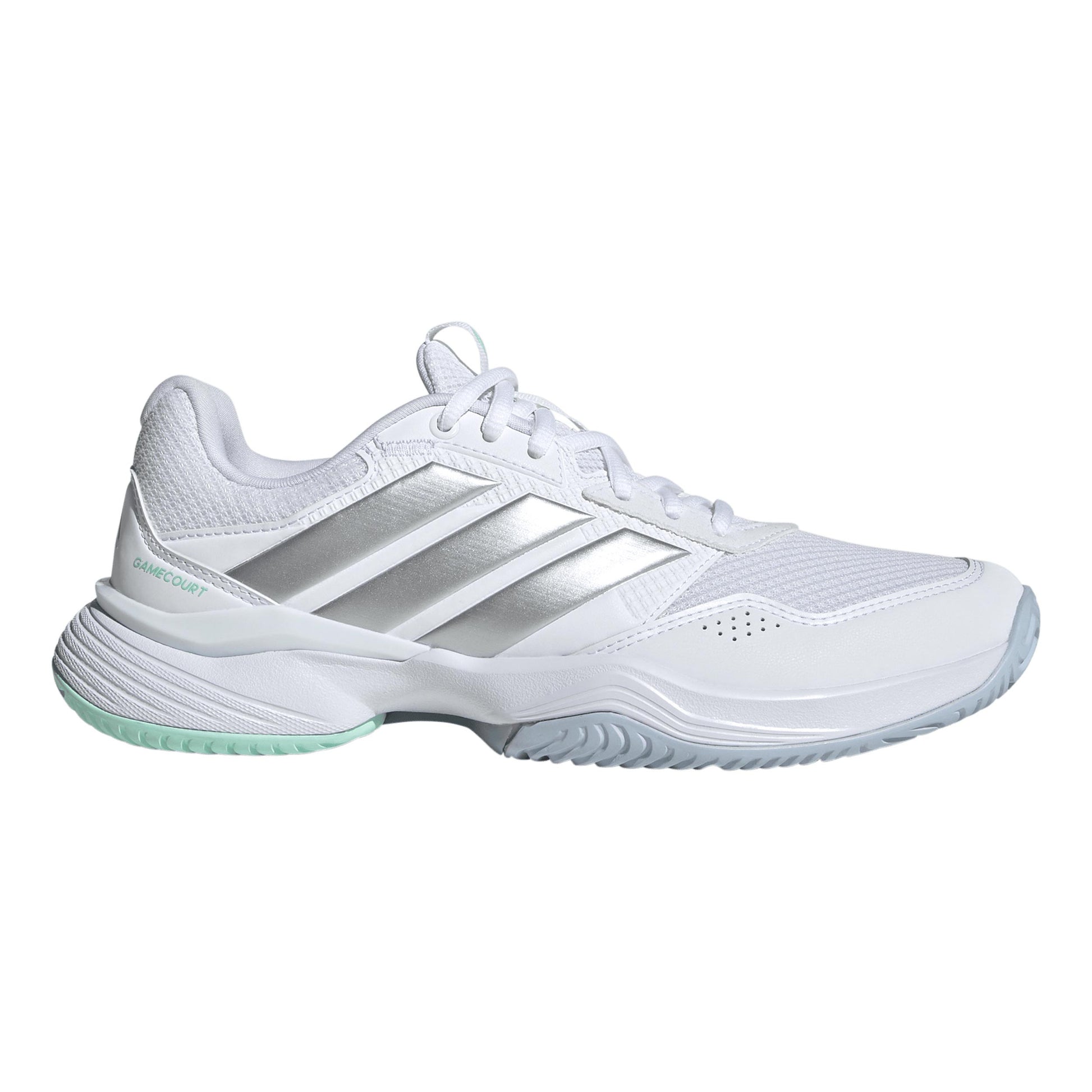 adidas GameCourt 3 Allroundsko Damer - vit, silver