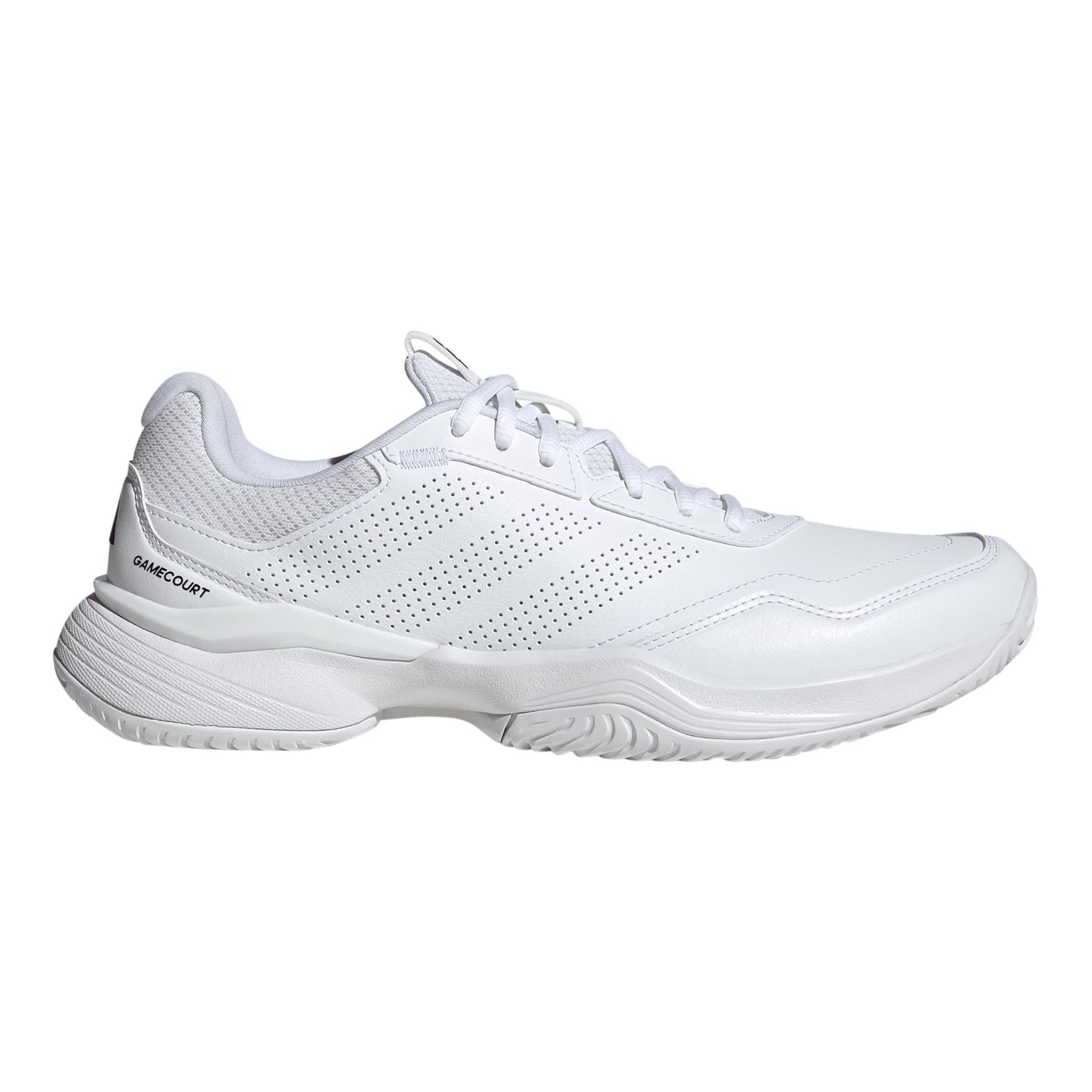 adidas GameCourt 3 Leather Allroundsko Herrar - vit