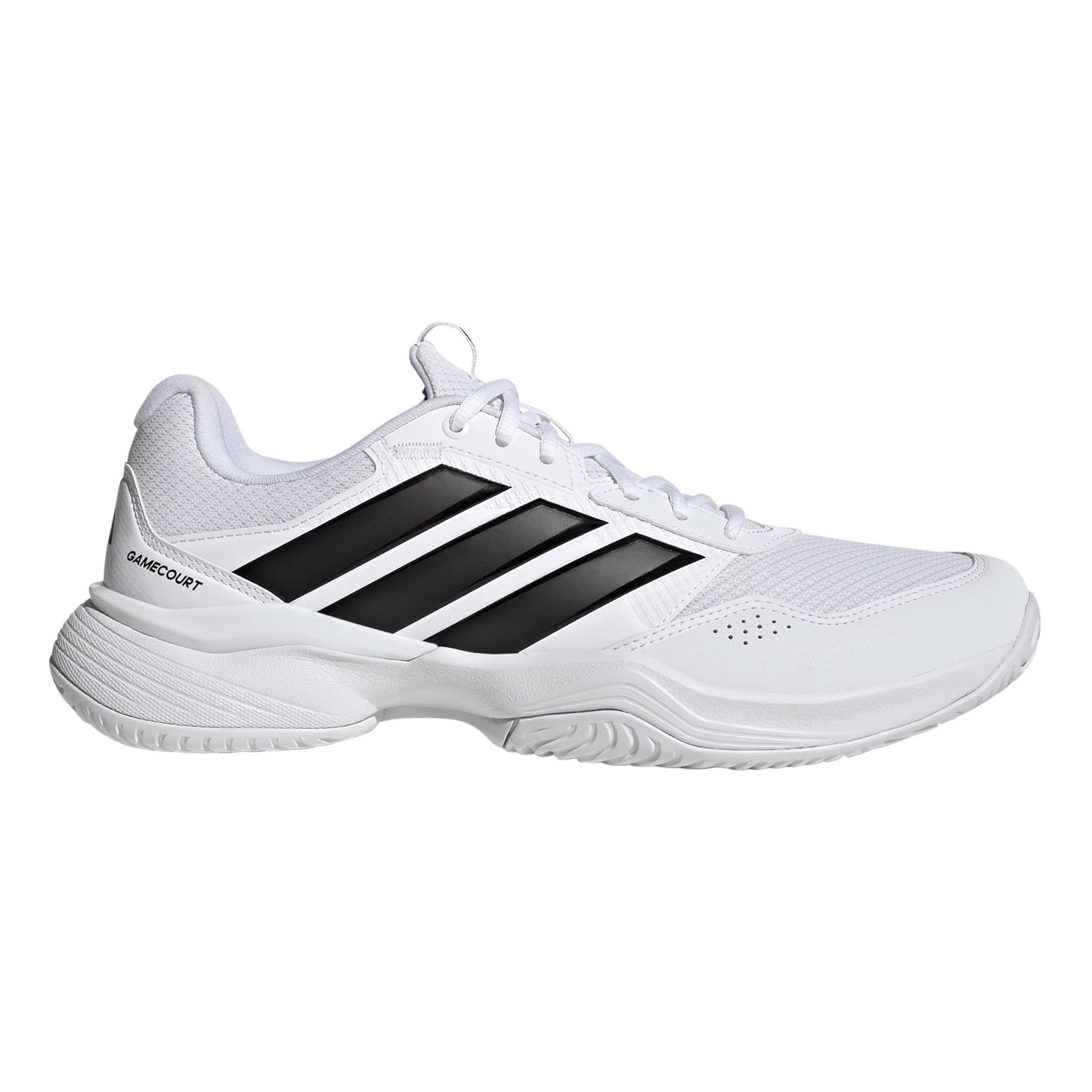 adidas GameCourt 3 Wide Allroundsko Herrar - vit, svart