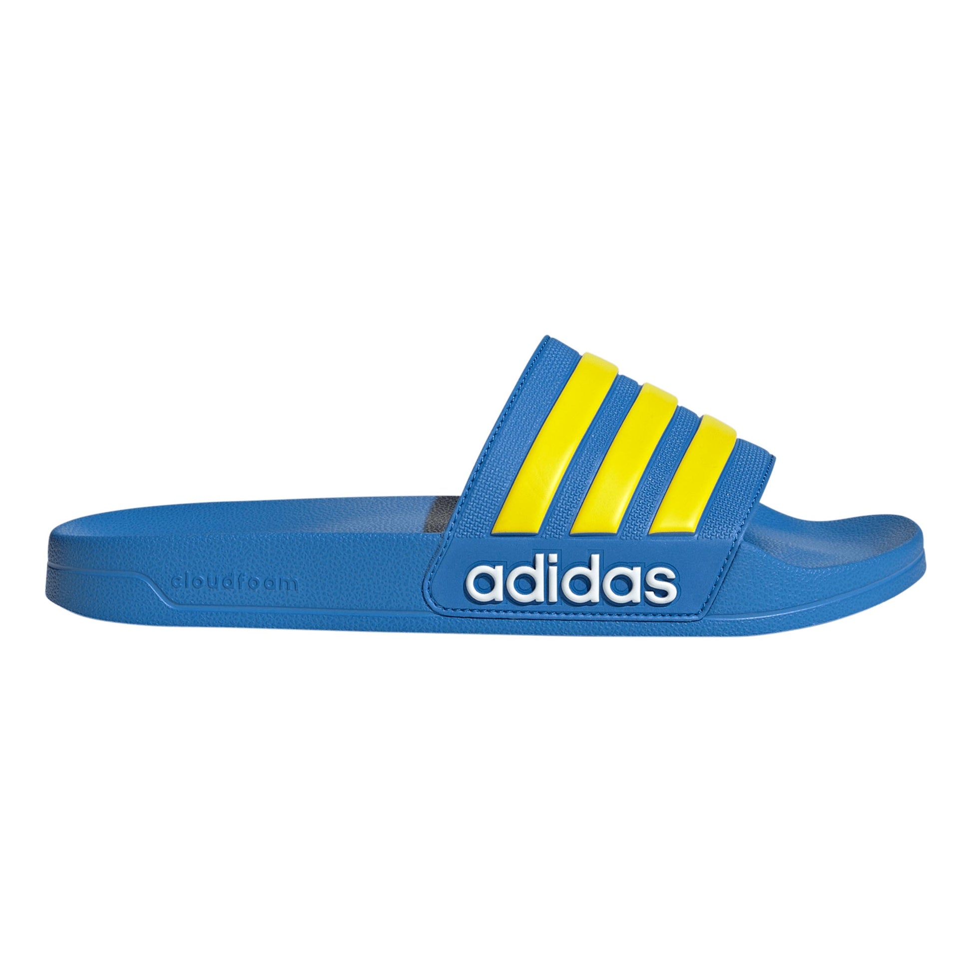 adidas Adilette Shower Badtofflor Unisex - blå, gul