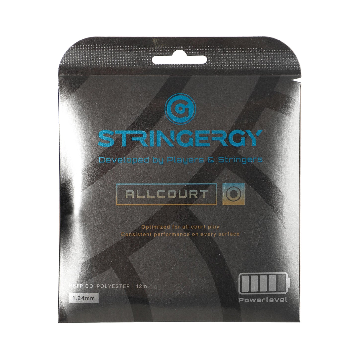 Stringergy Allcourt  Strängset 12m - svart