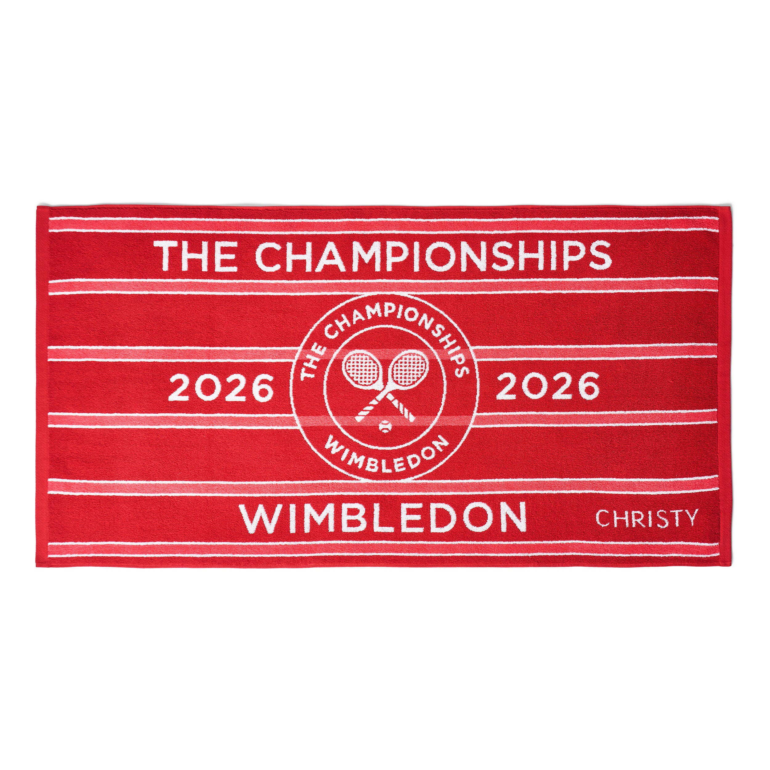 Christy Wimbledon Champ Handduk - röd
