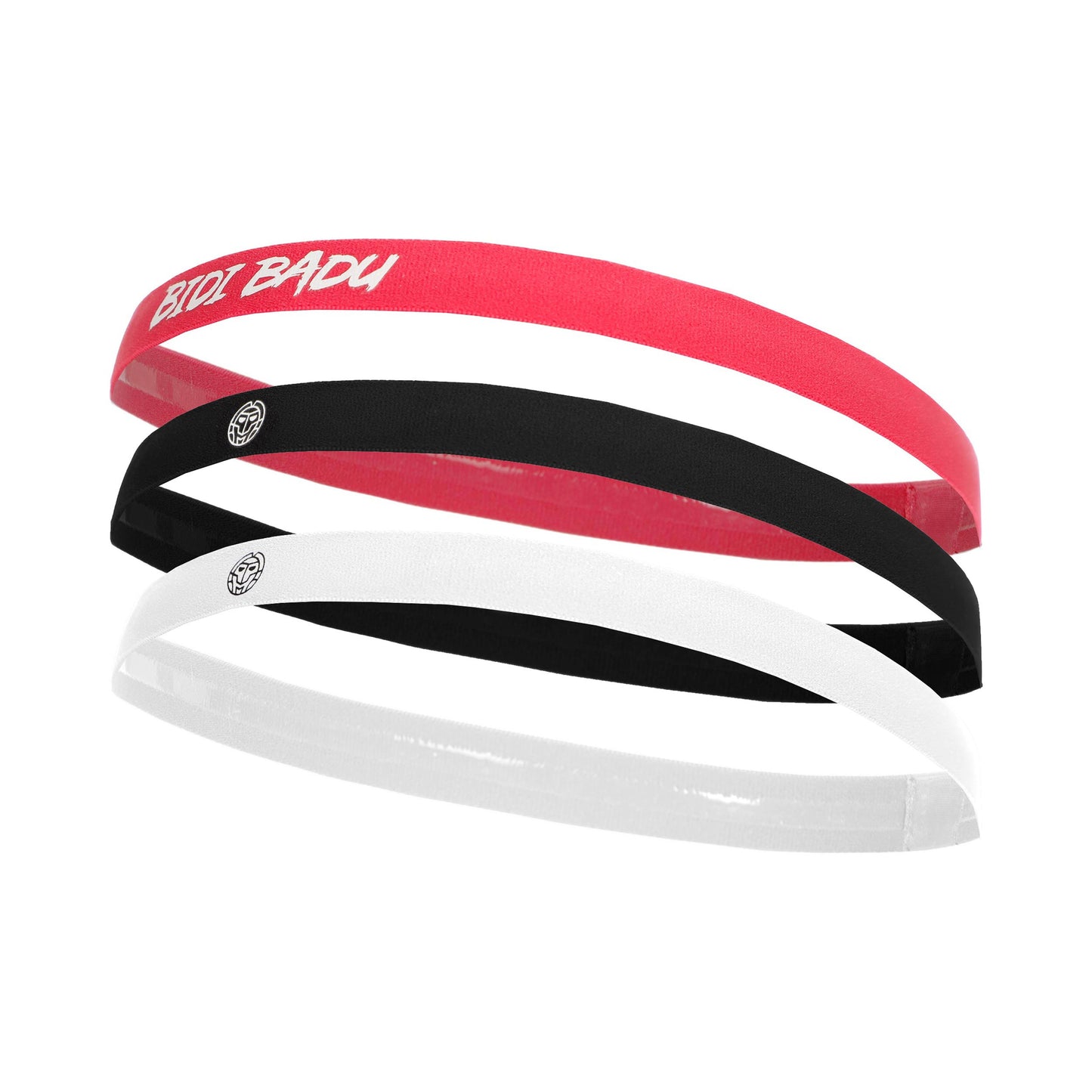 BIDI BADU Player Hårband 3-pack Unisex - svart, vit
