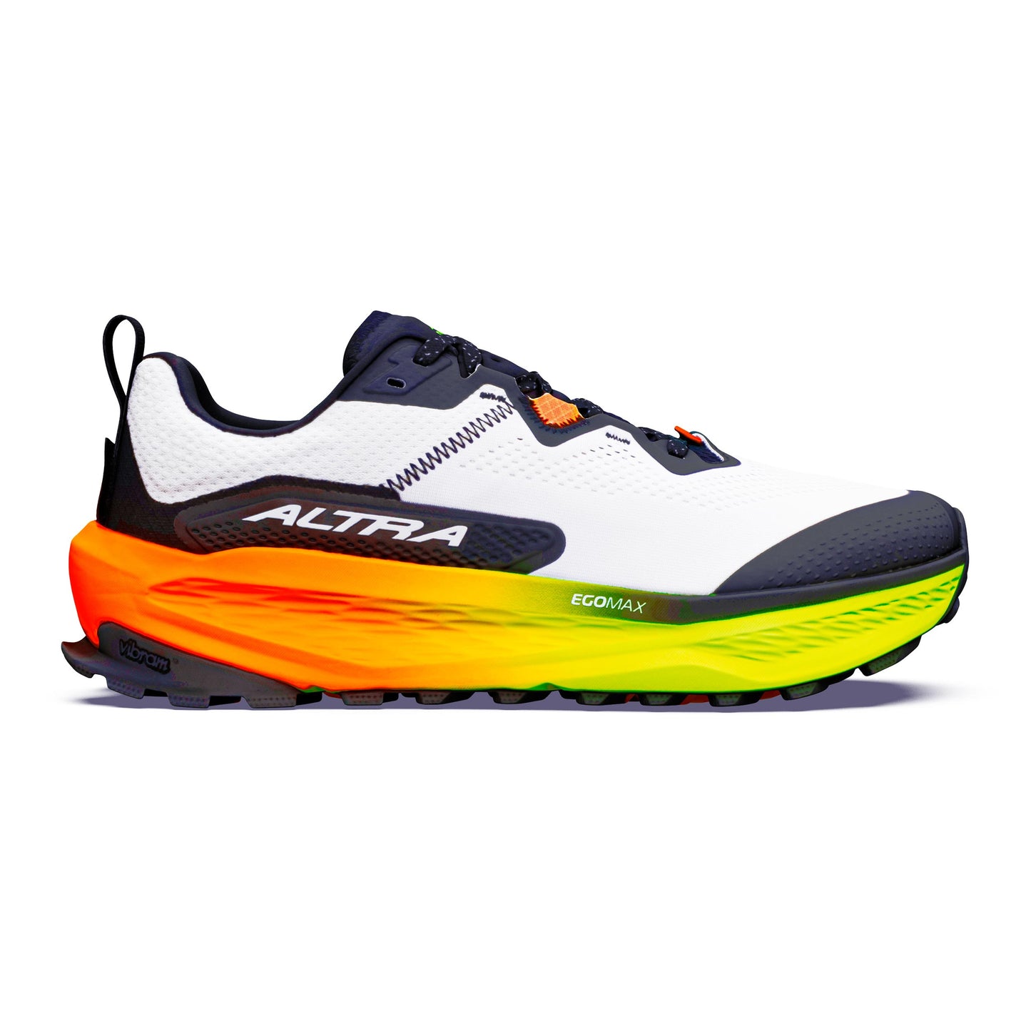 Altra Olympus 7 Terrängsko Herrar - vit, orange
